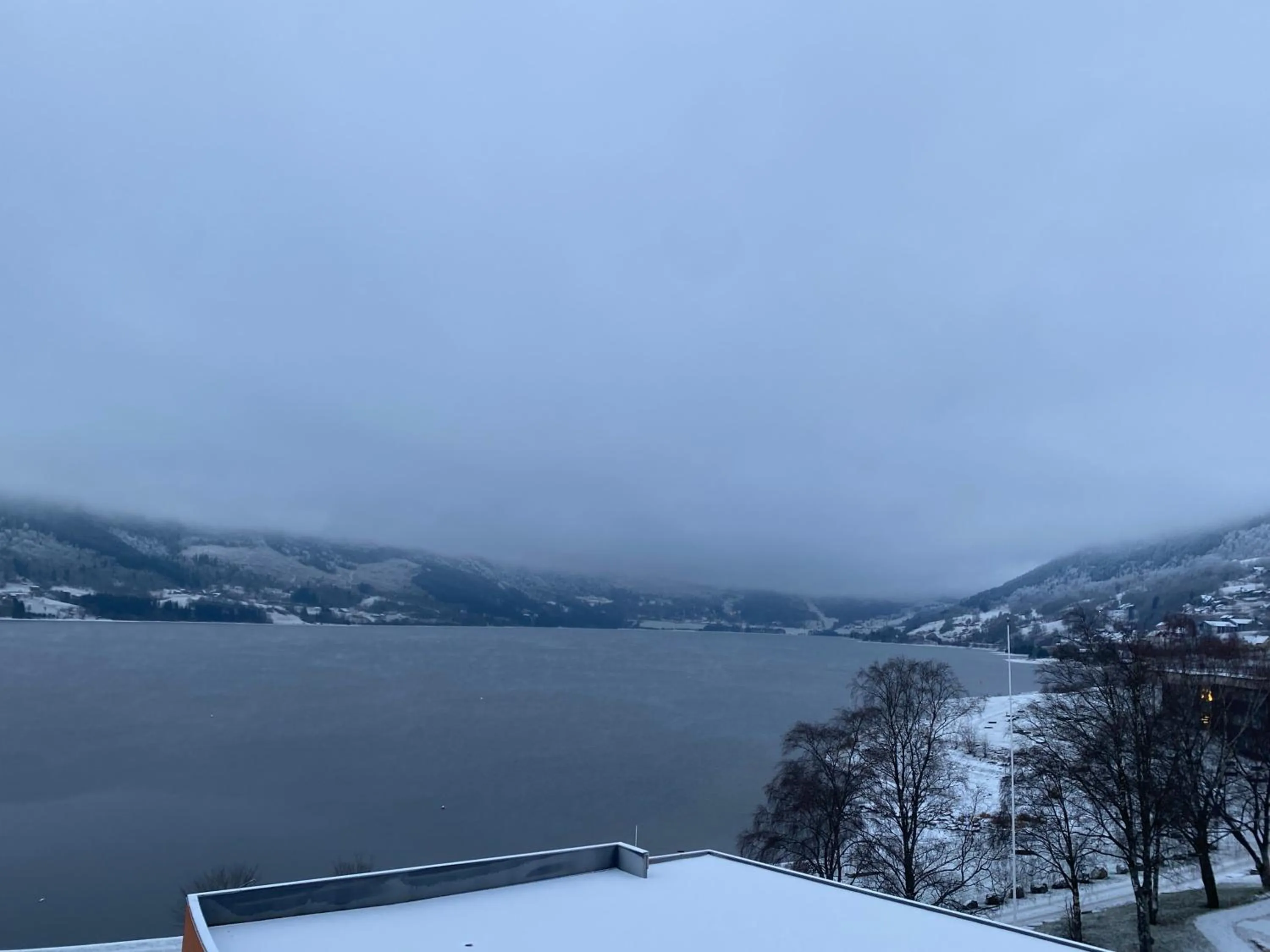 Lake view in Park Hotel Vossevangen