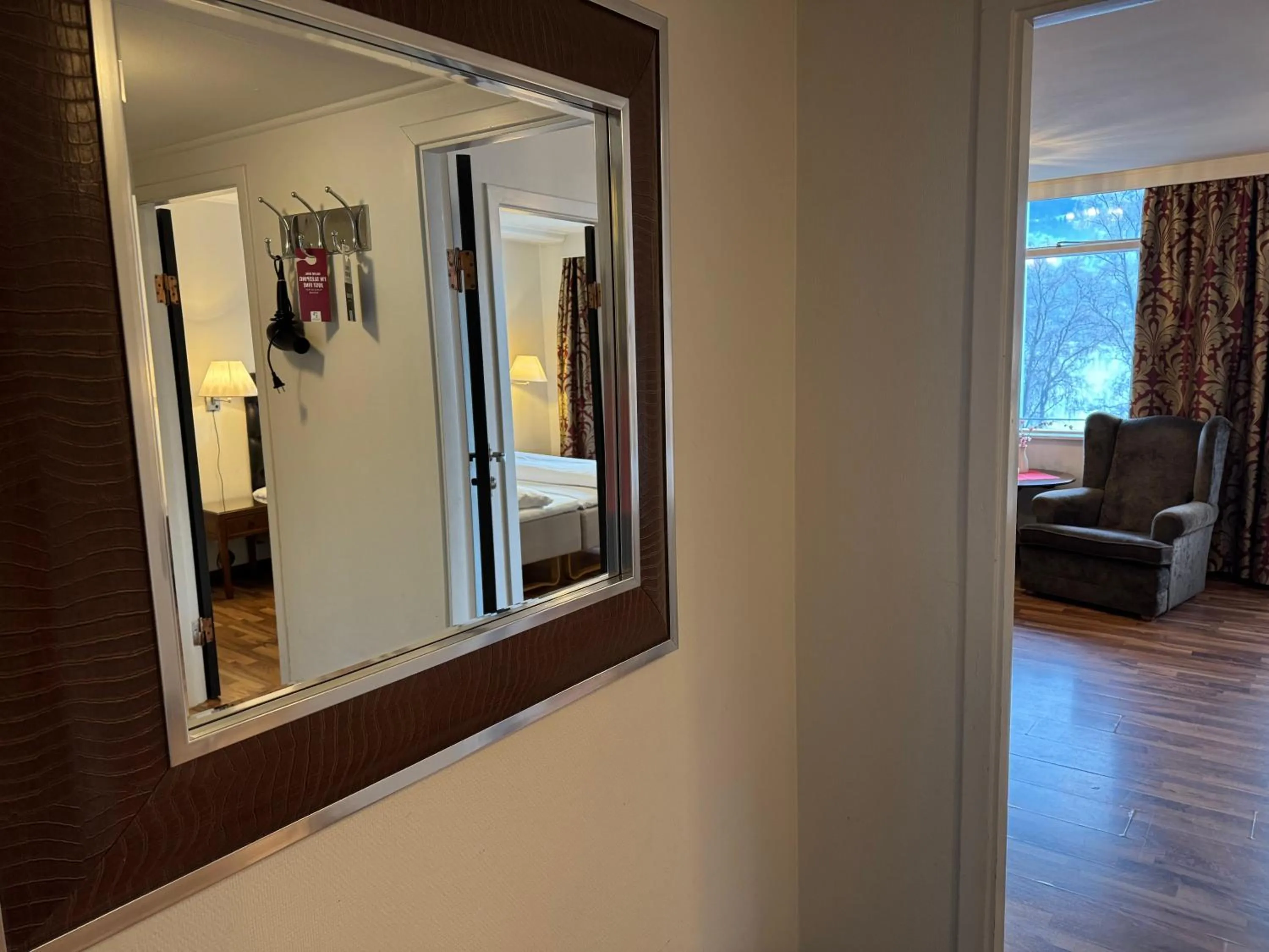 Living room in Park Hotel Vossevangen