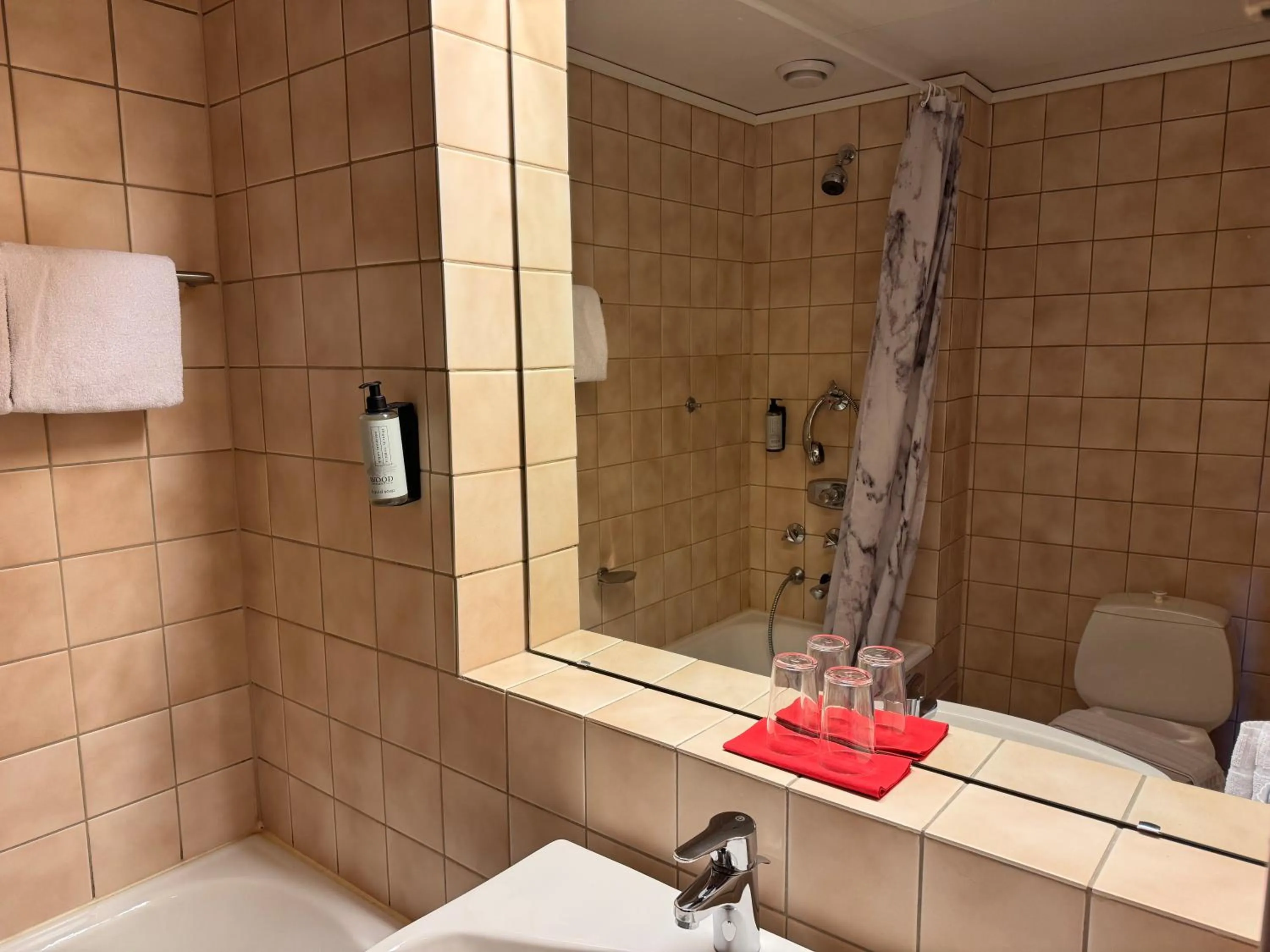 Bathroom in Park Hotel Vossevangen