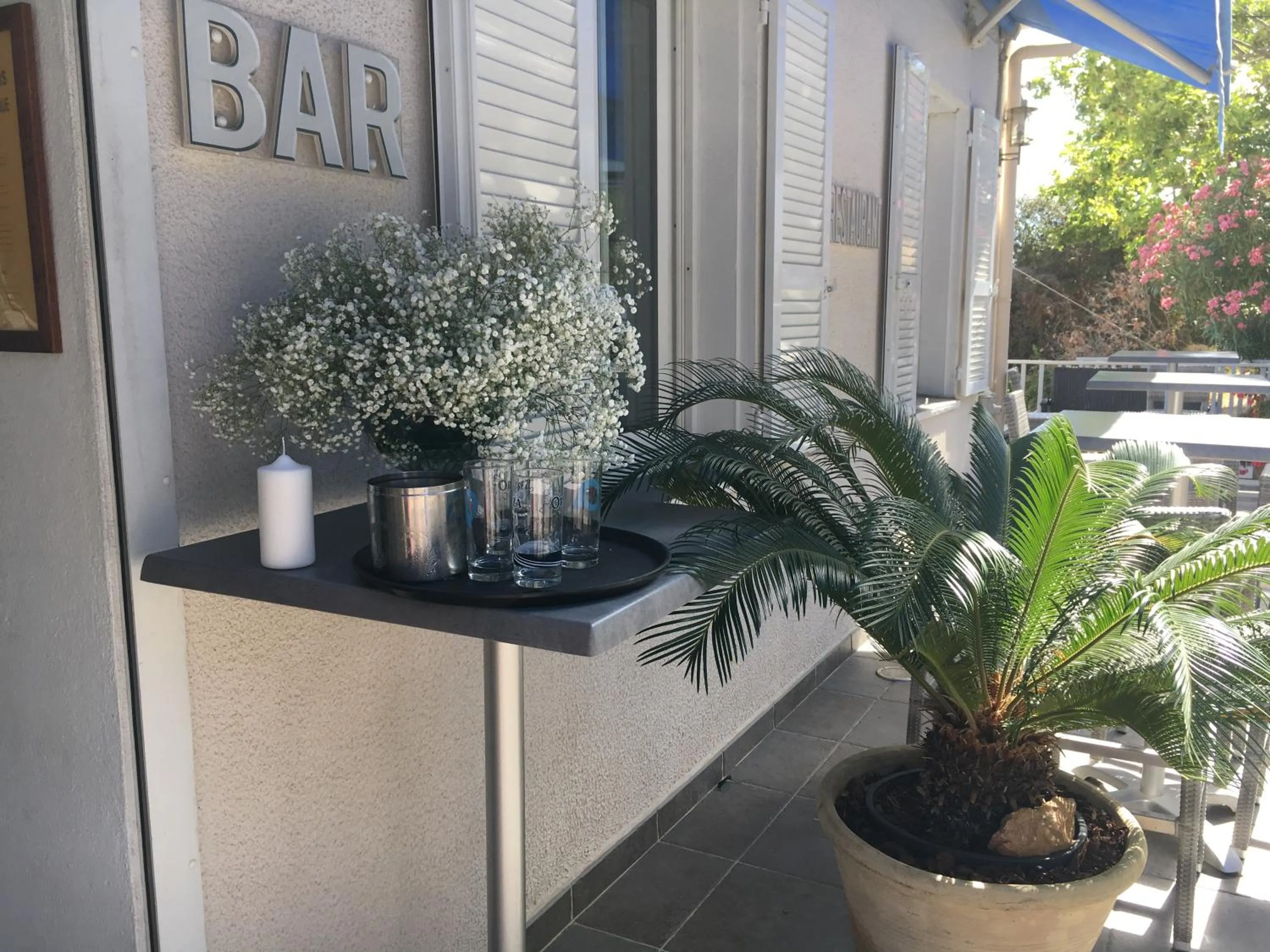 Facade/entrance in Bel Mare