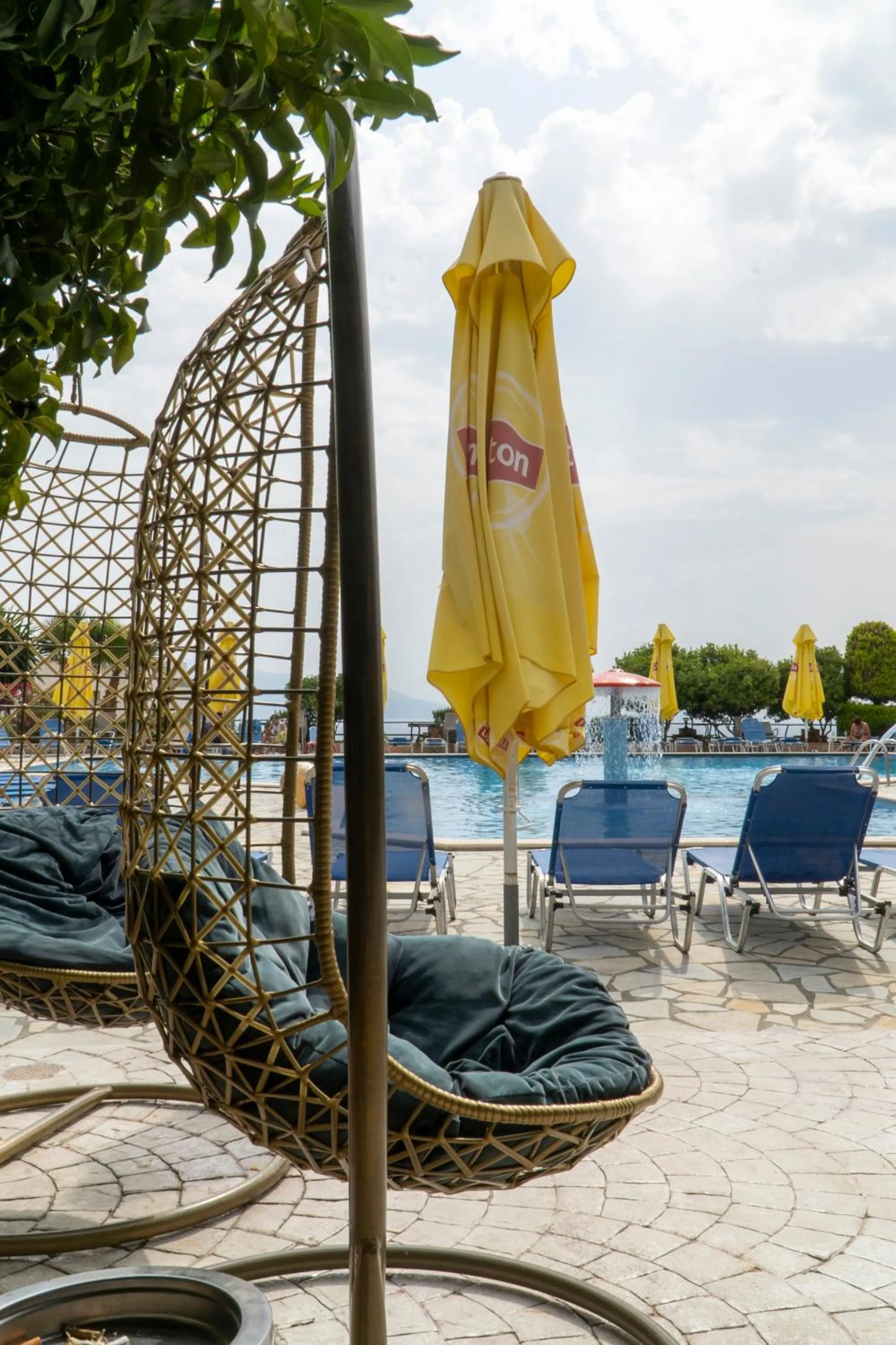 Swimming pool in Hotel Mediterrane