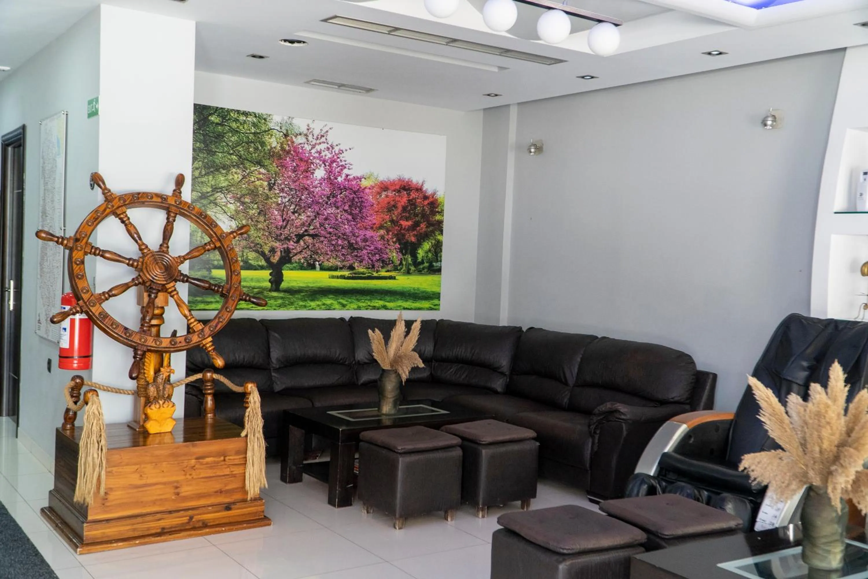 Lobby or reception in Hotel Mediterrane