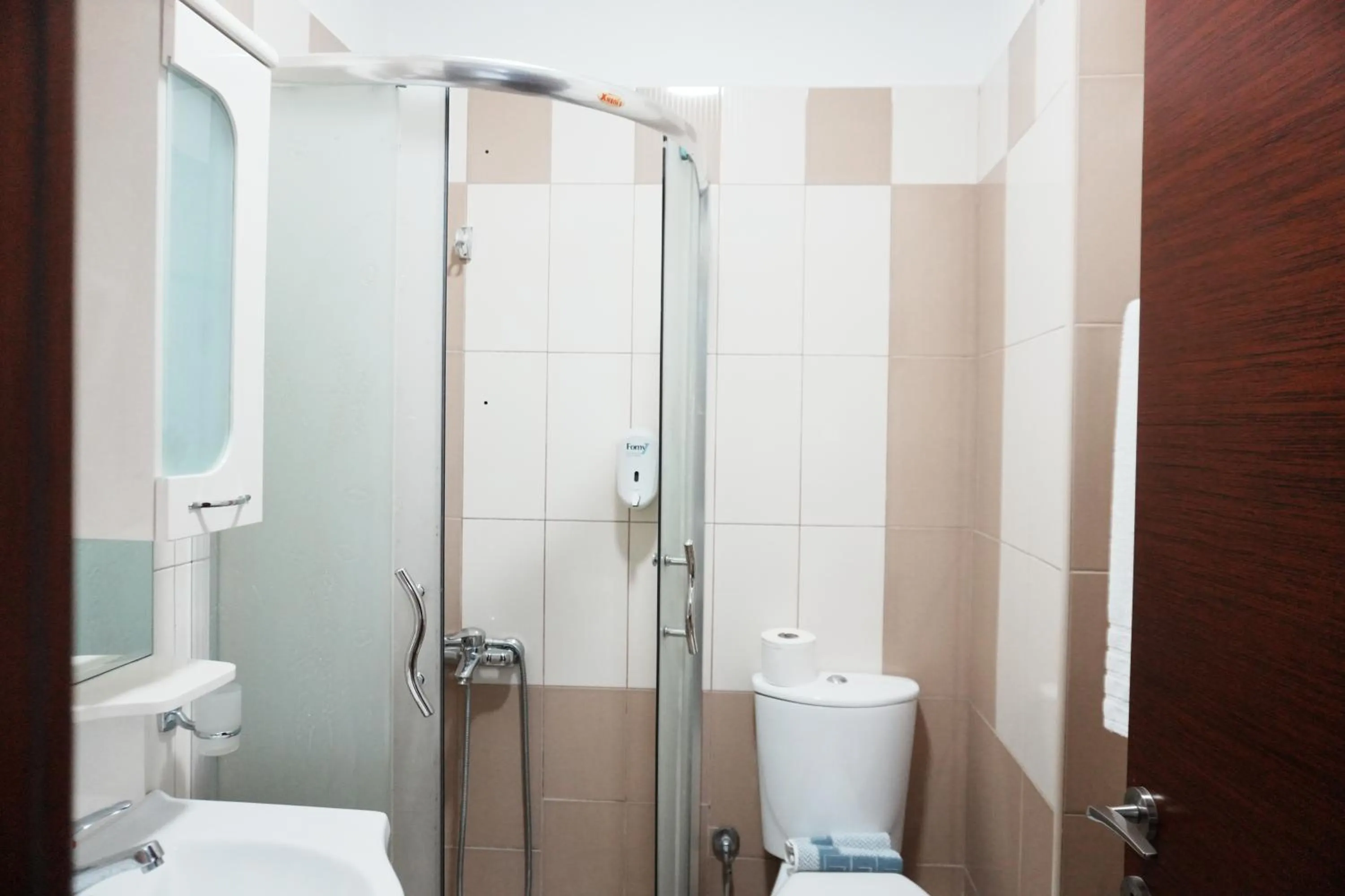 Bathroom in Hotel Mediterrane