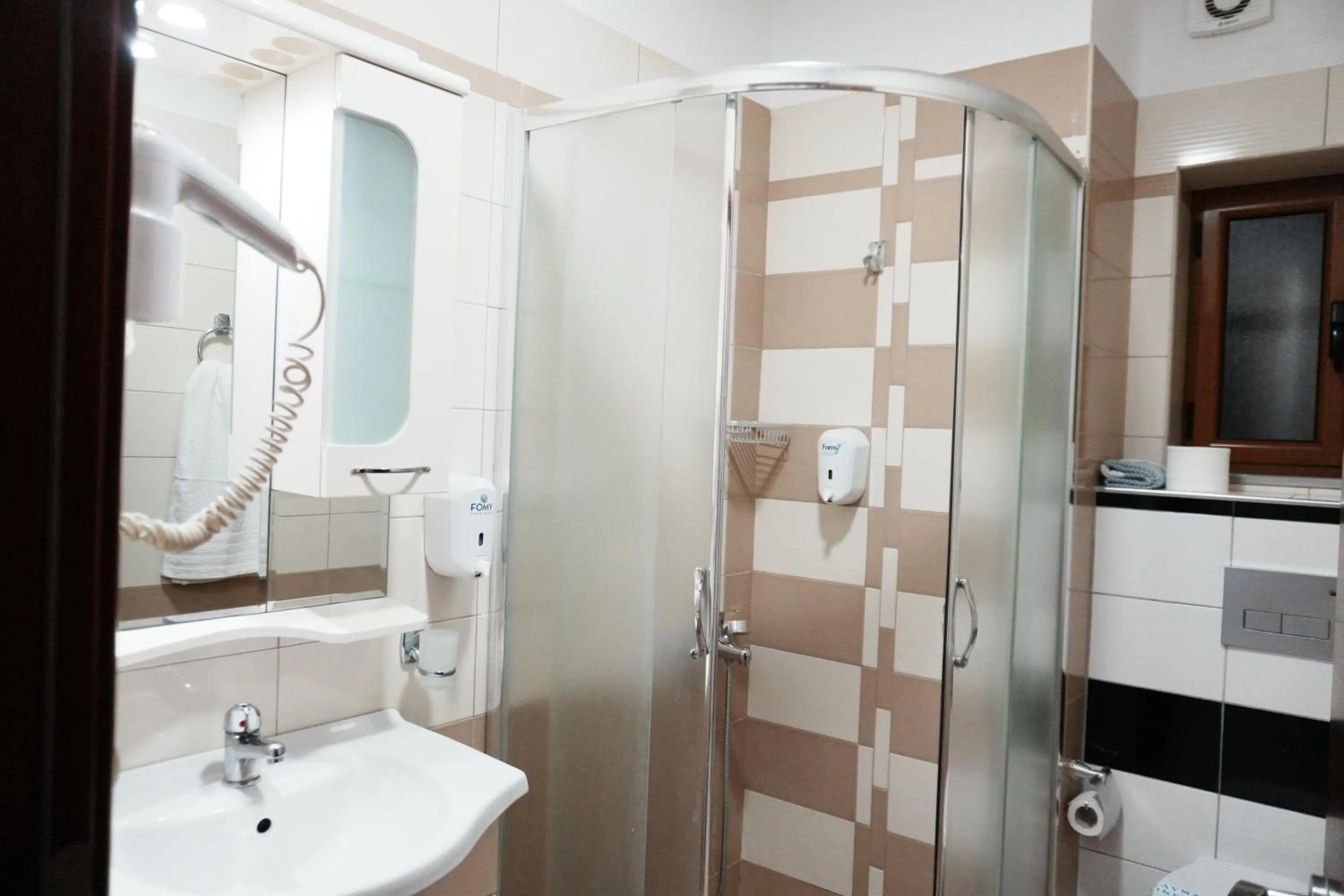 Bathroom in Hotel Mediterrane
