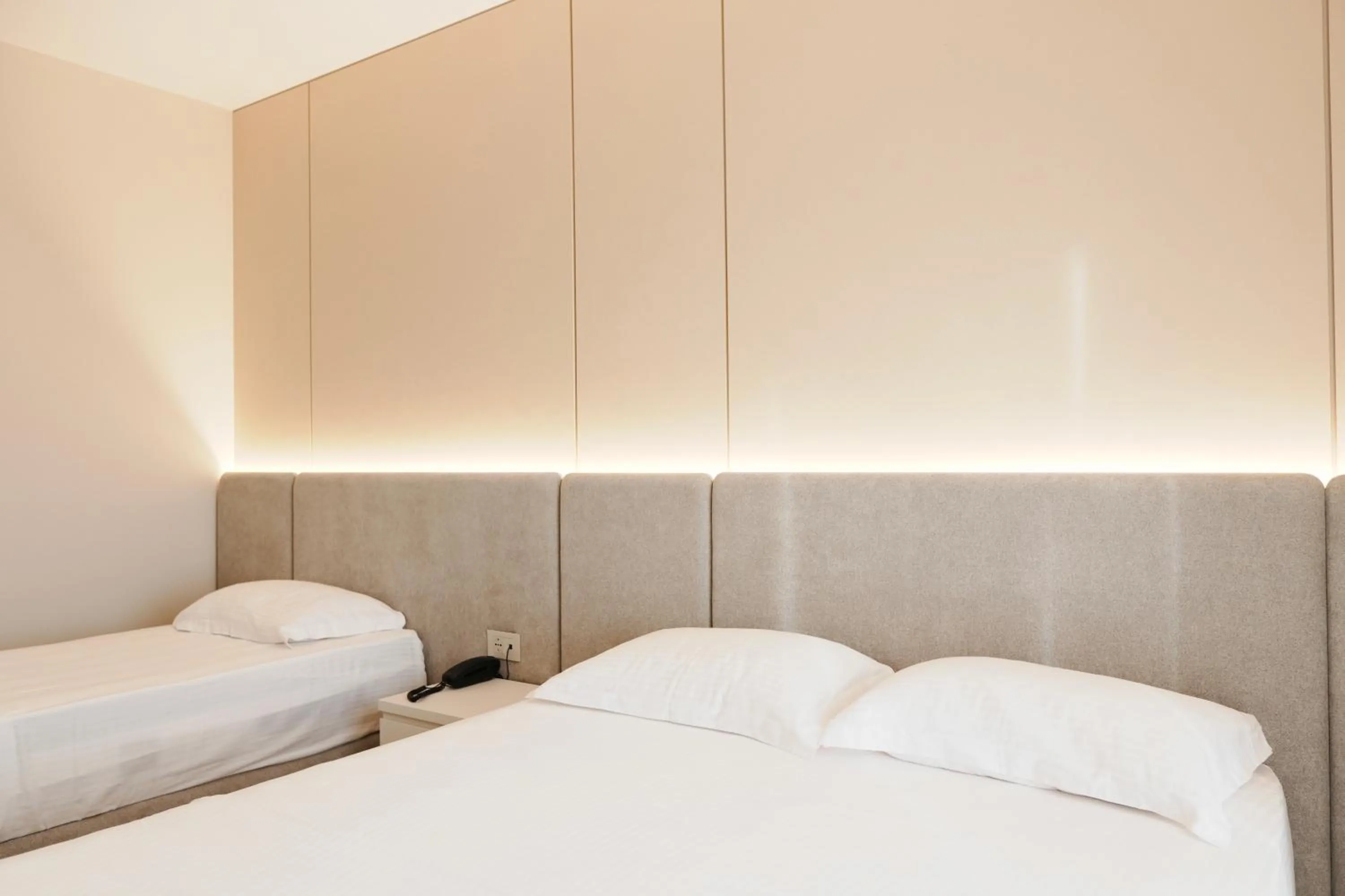 Bed in Hotel Mediterrane