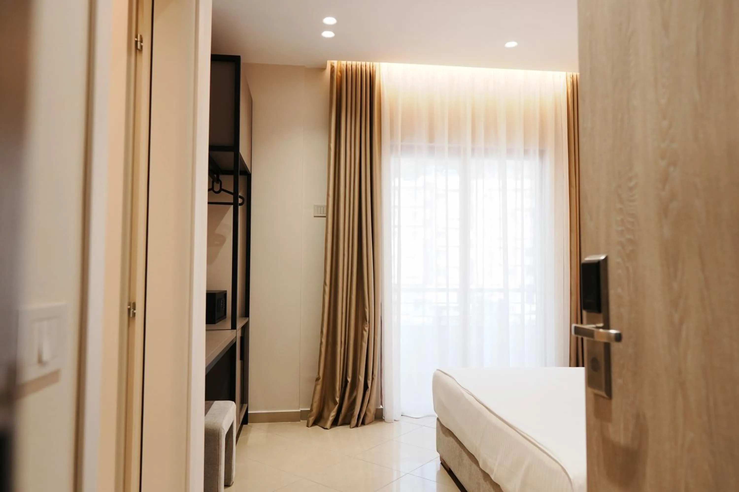 Bed in Hotel Mediterrane