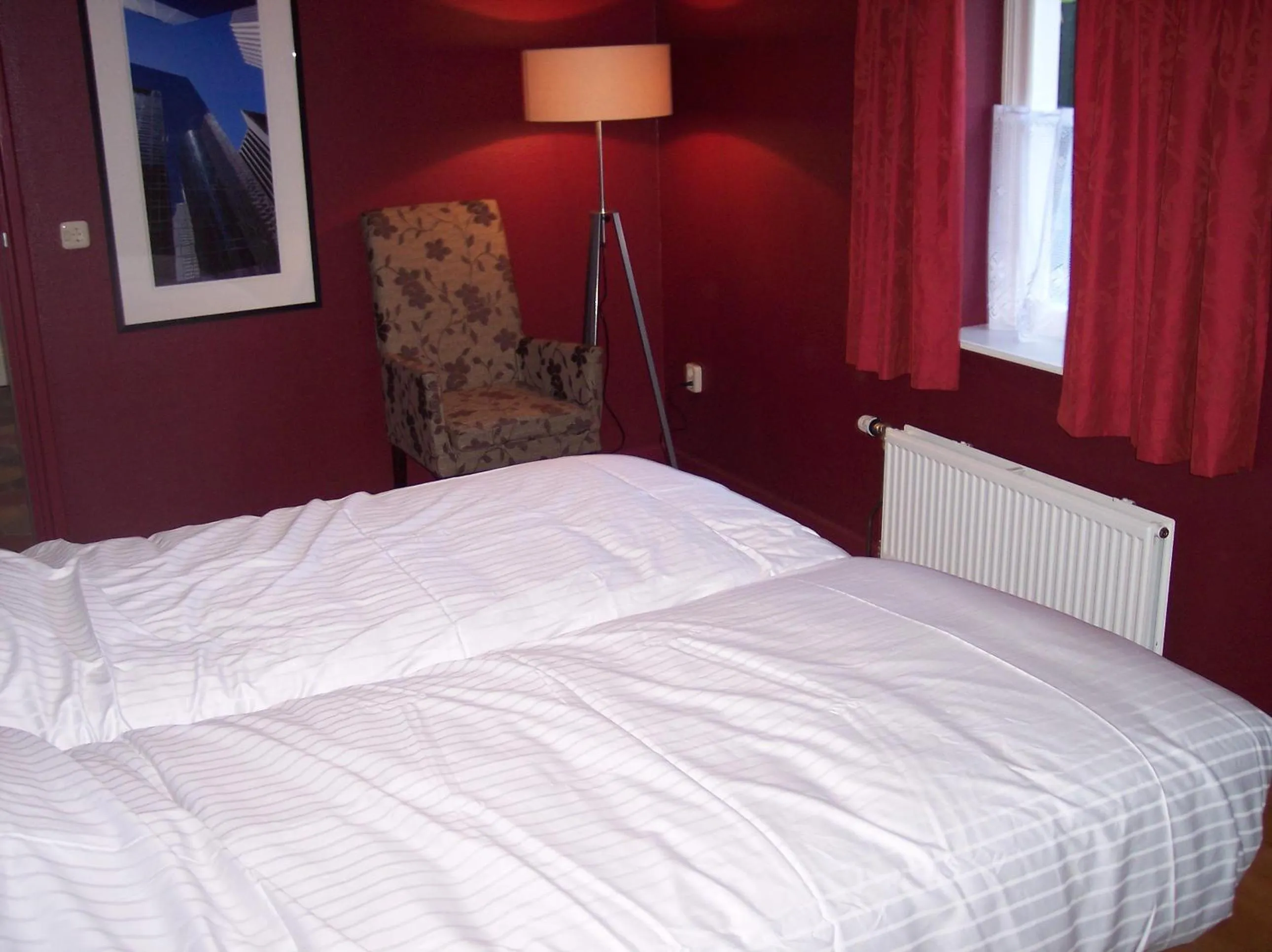 Bed in Hotel Bertram