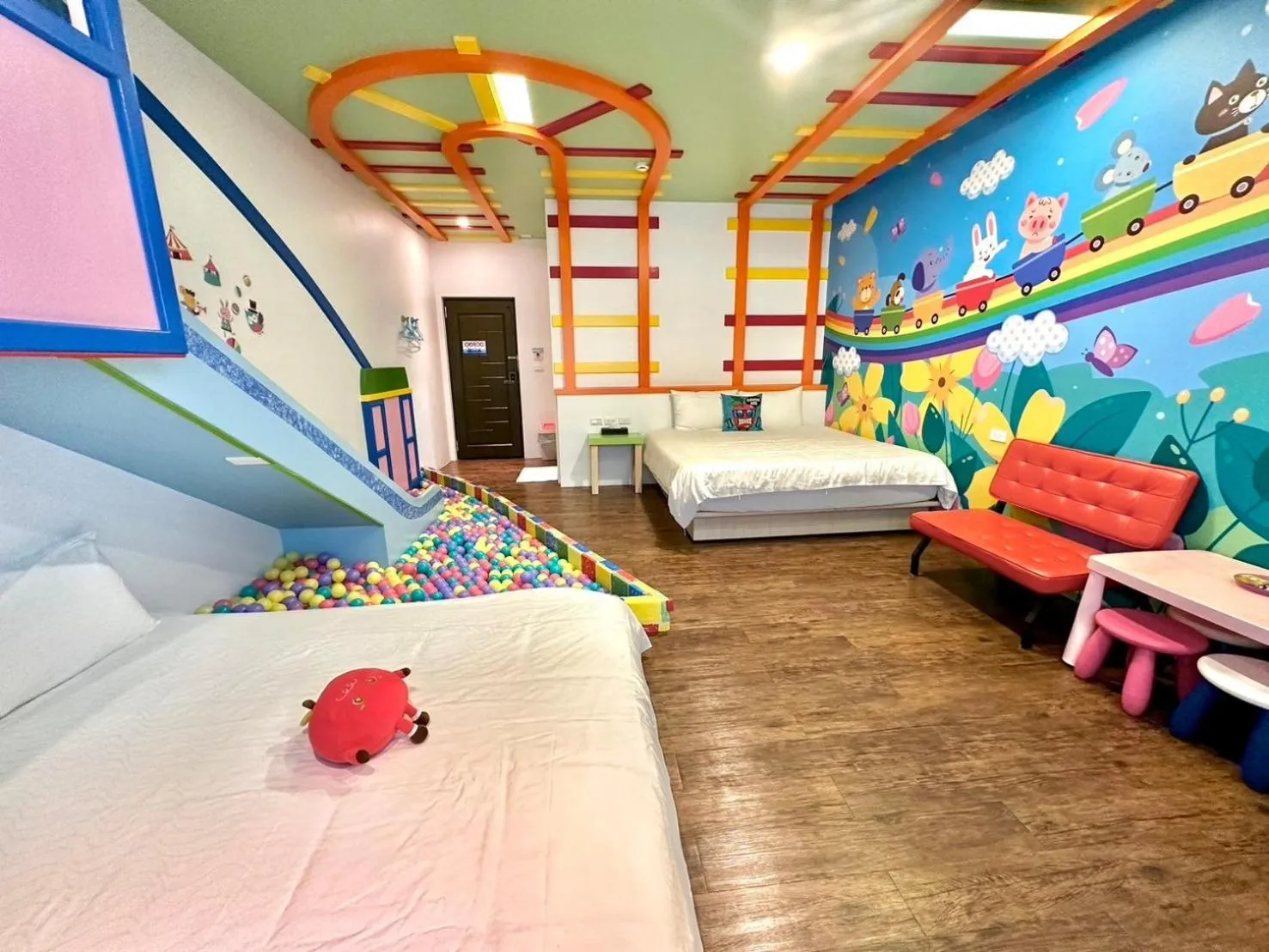 Bed in Little Apple B&B