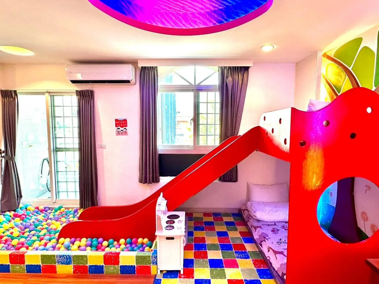 Bed in Little Apple B&B