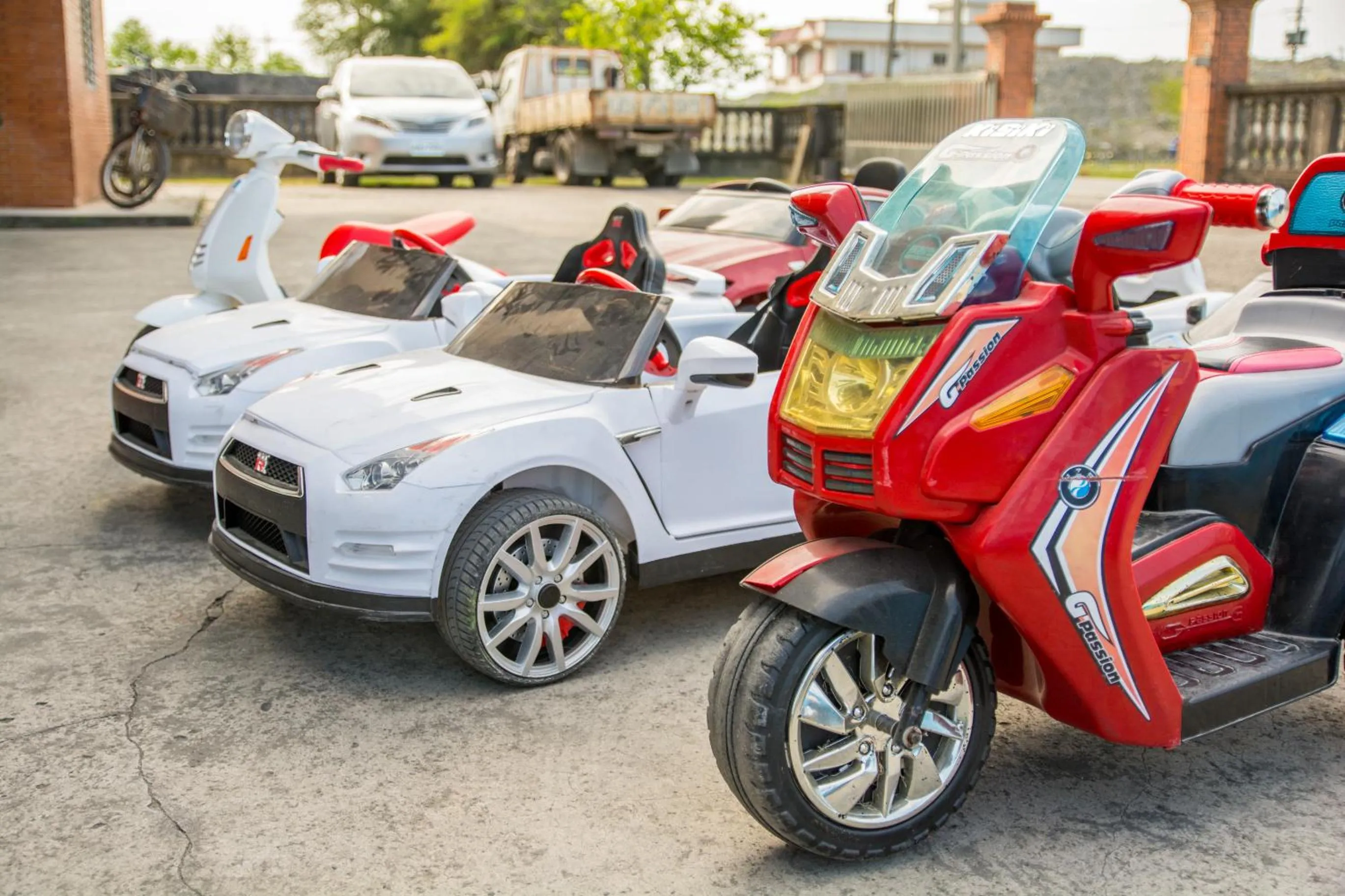 Children play ground in Little Apple B&B