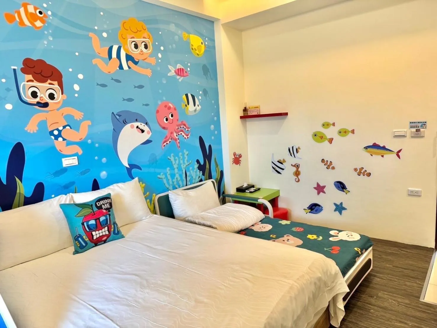 Bed in Little Apple B&B