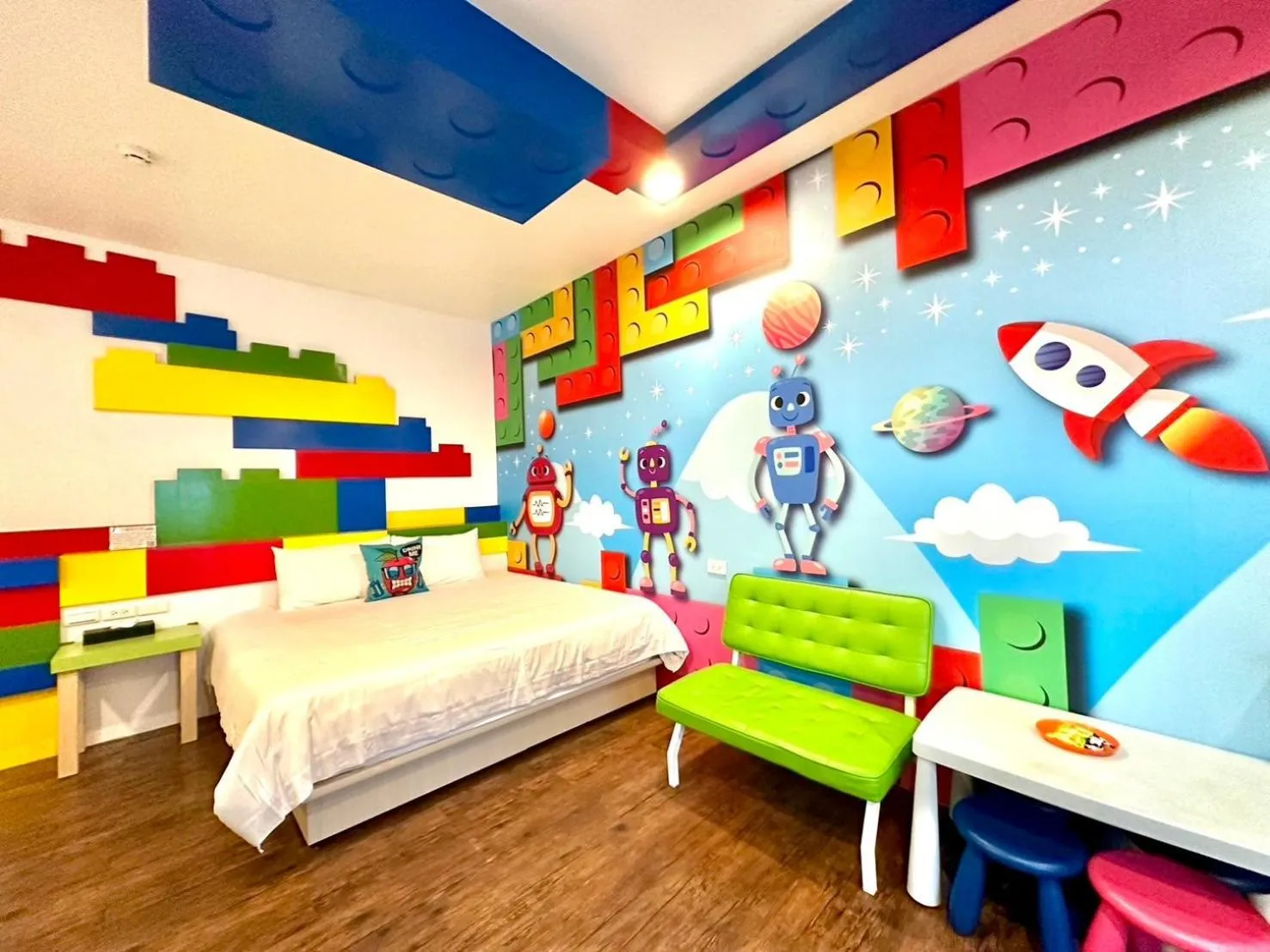 Bed in Little Apple B&B