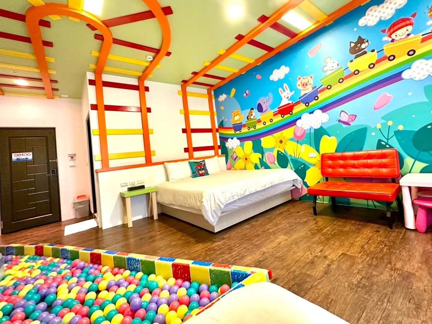 Bed in Little Apple B&B