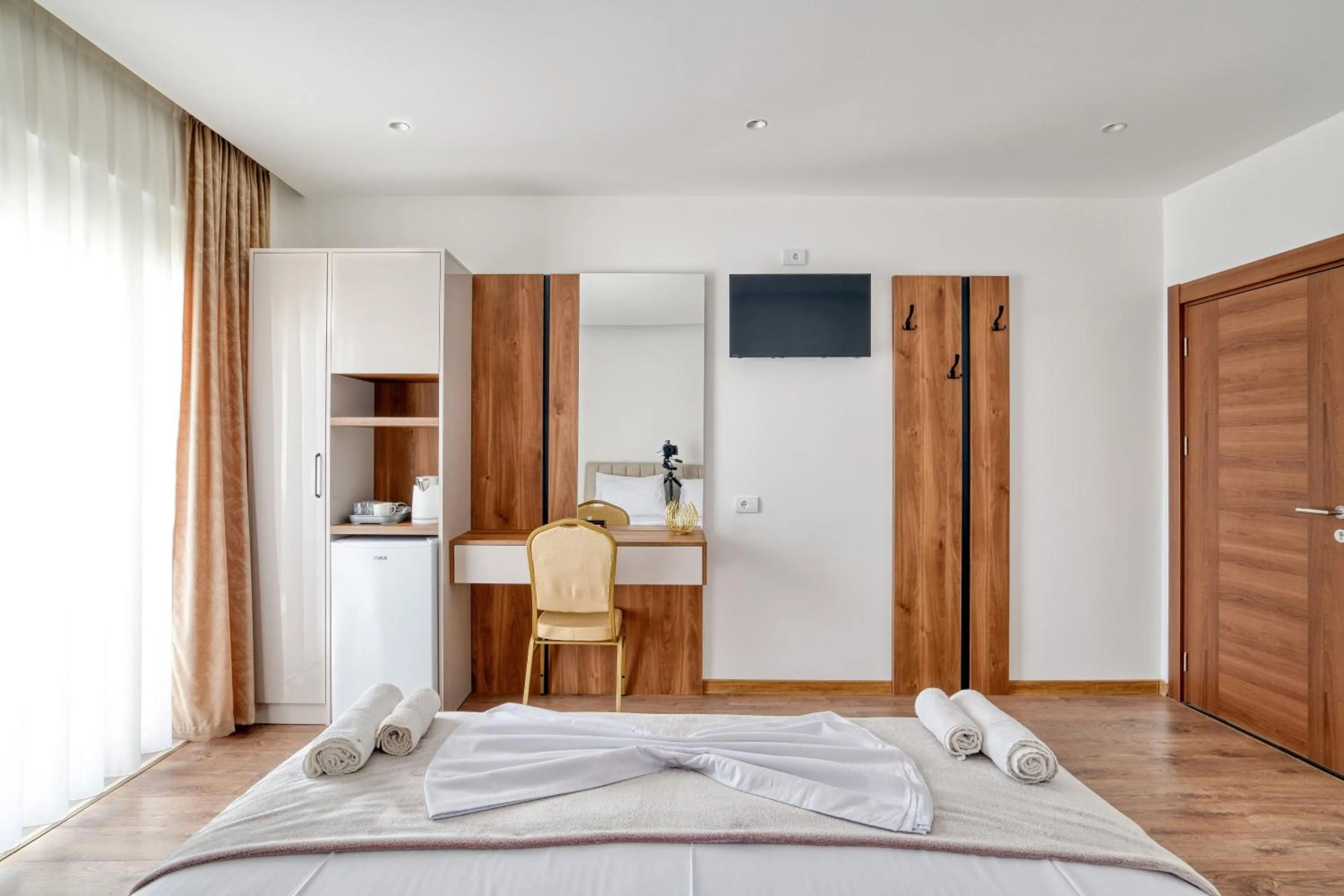 Bed in Aqua Lounge Aparthotel Ulcinj