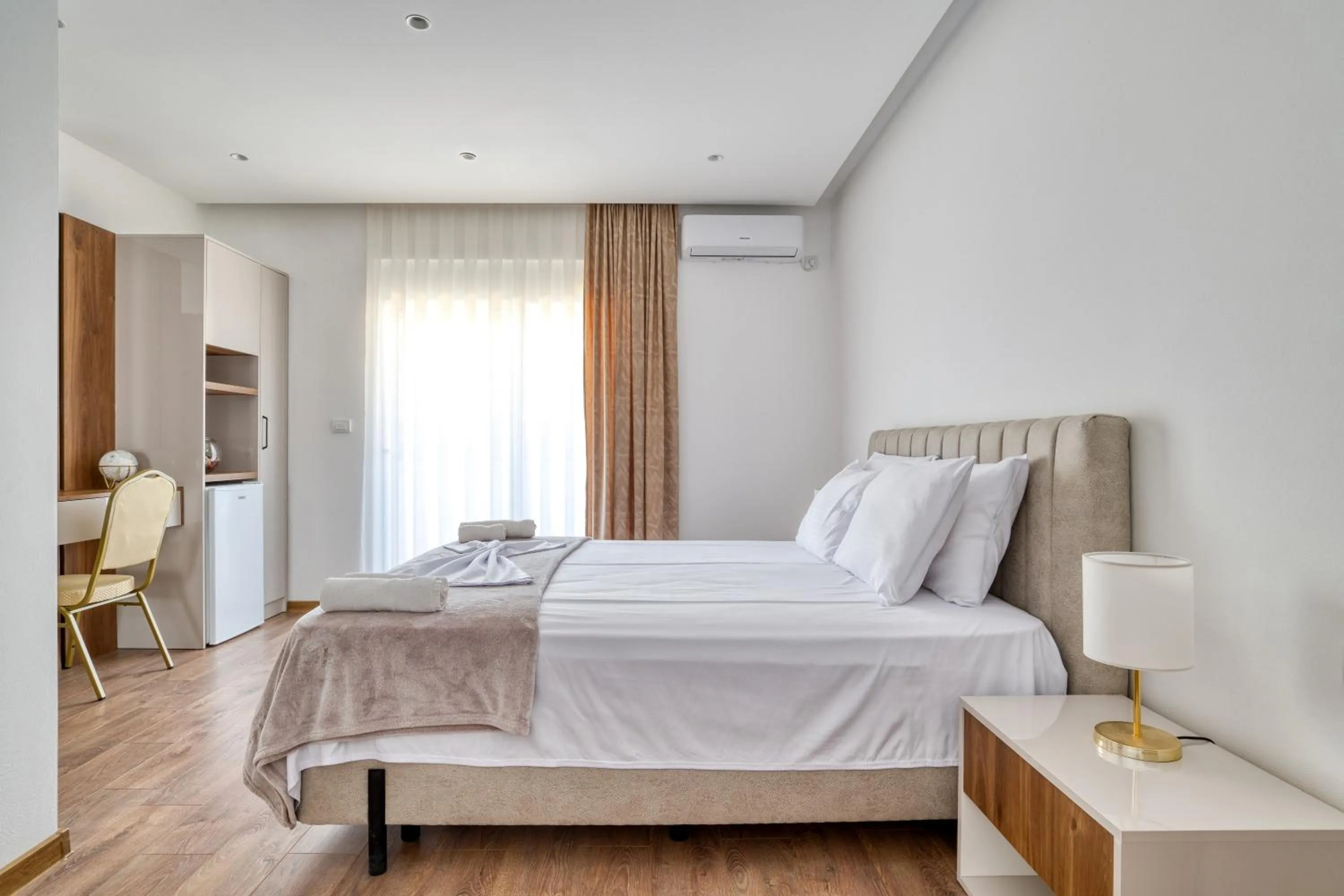 Bed in Aqua Lounge Aparthotel Ulcinj