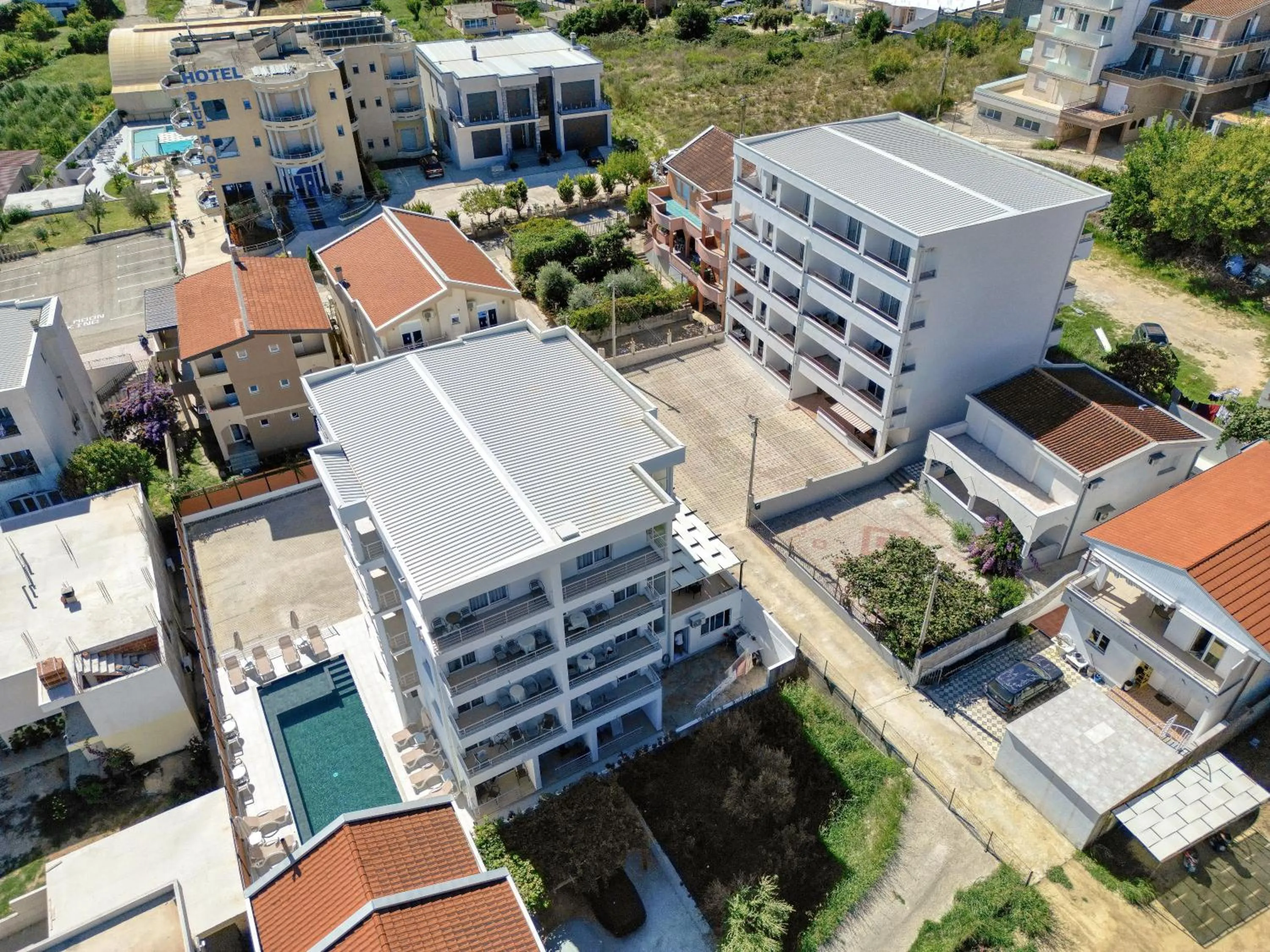 Property building in Aqua Lounge Aparthotel Ulcinj