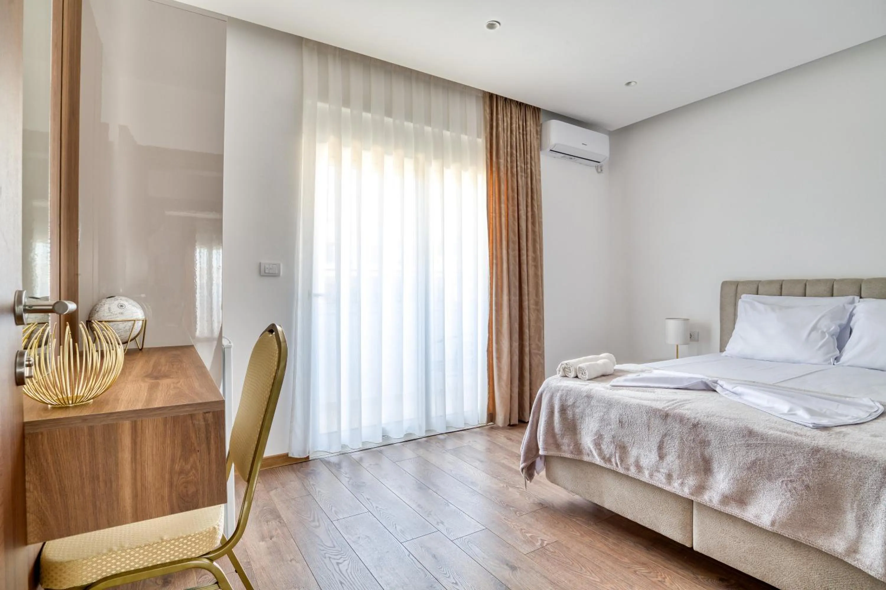 Bed in Aqua Lounge Aparthotel Ulcinj