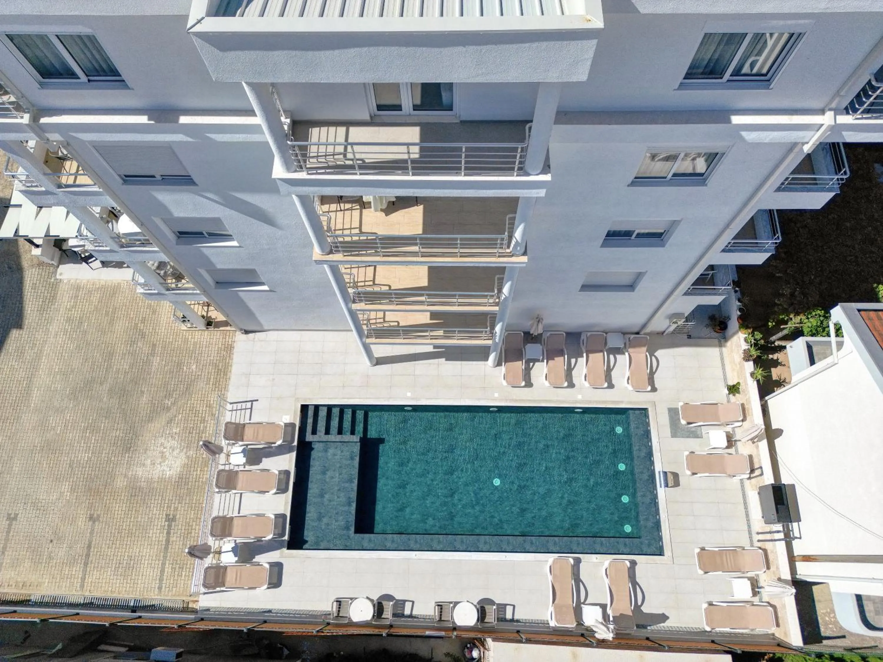 Property building in Aqua Lounge Aparthotel Ulcinj