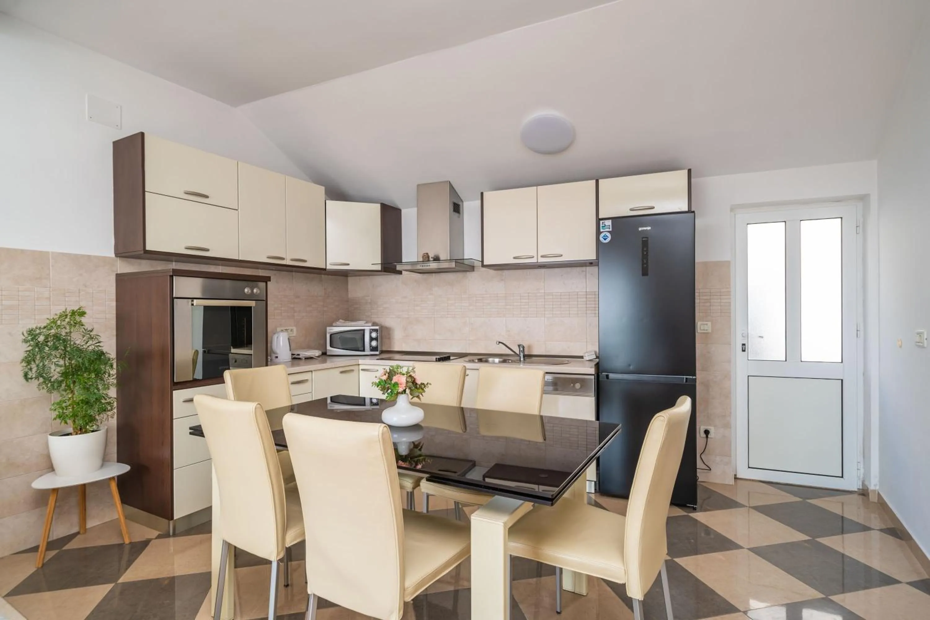 Kitchen or kitchenette in Apartments Isabora