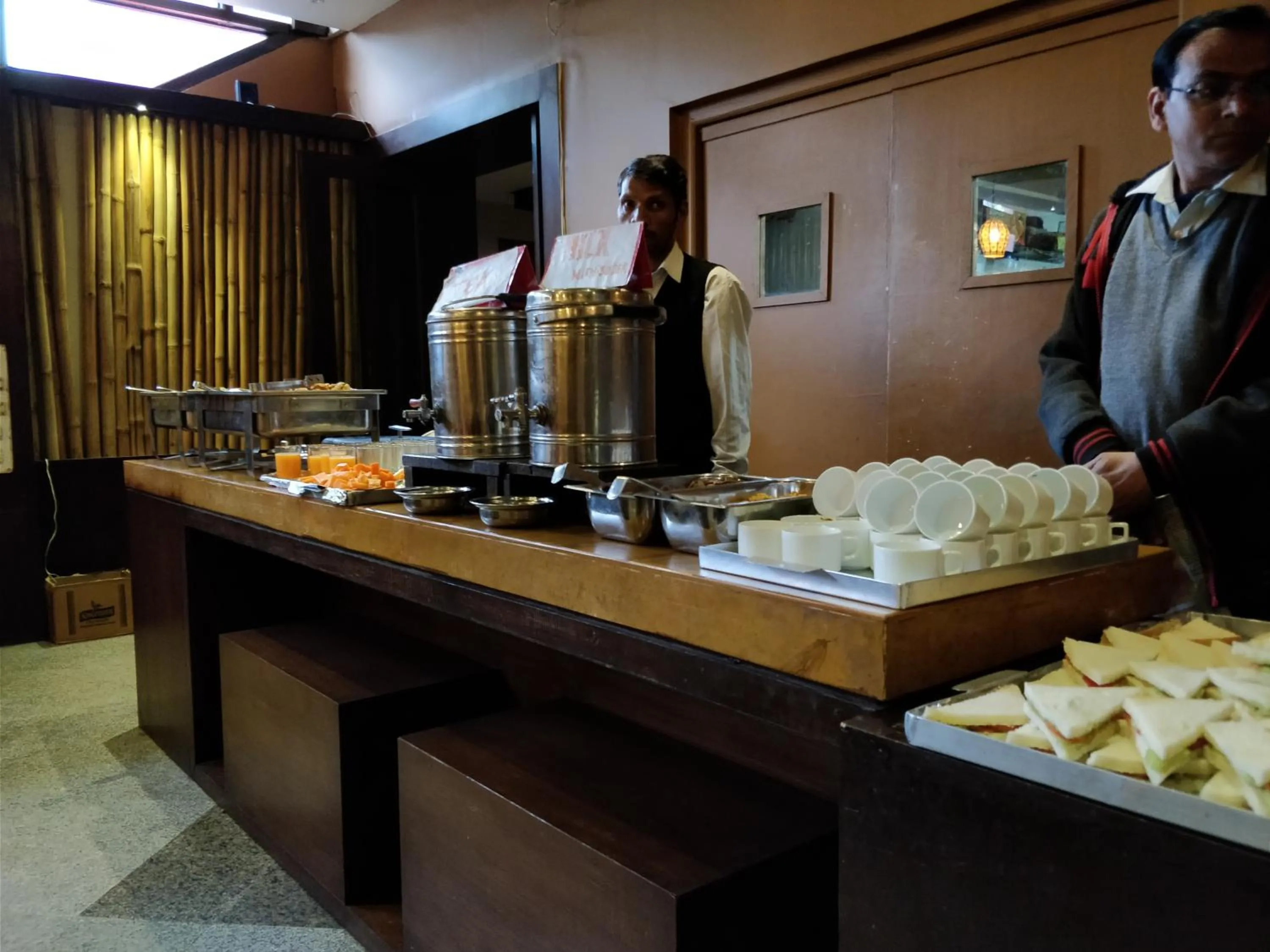 Breakfast in Hotel Mount Regency