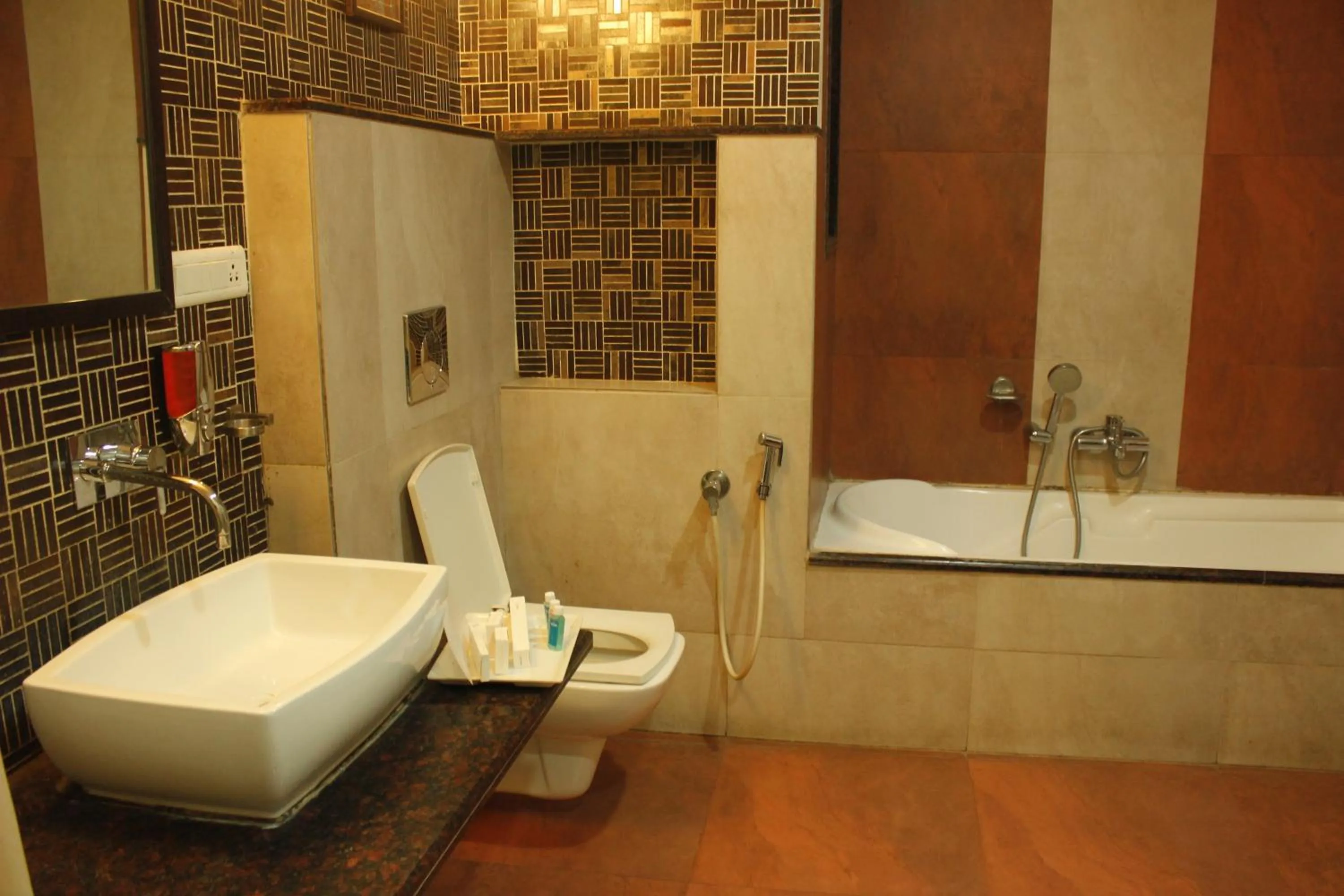 Bathroom in Hotel Mount Regency