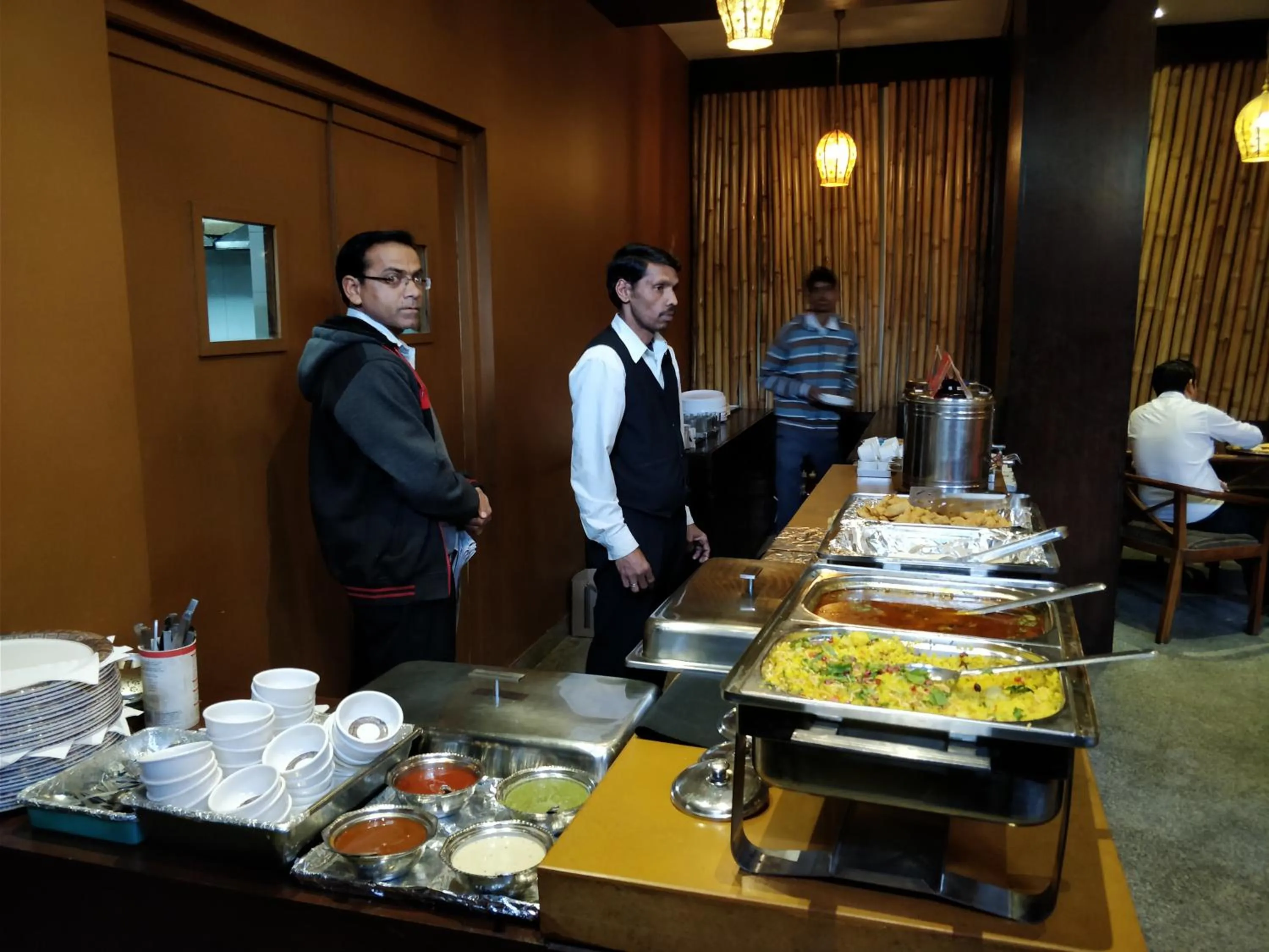 Breakfast in Hotel Mount Regency