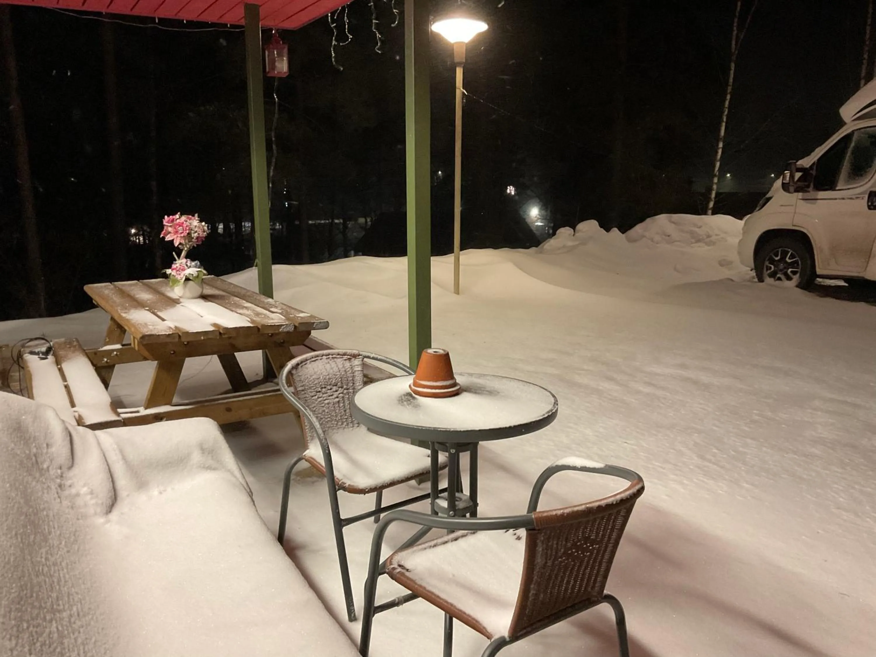 Balcony/Terrace in Asikkalan Motelli