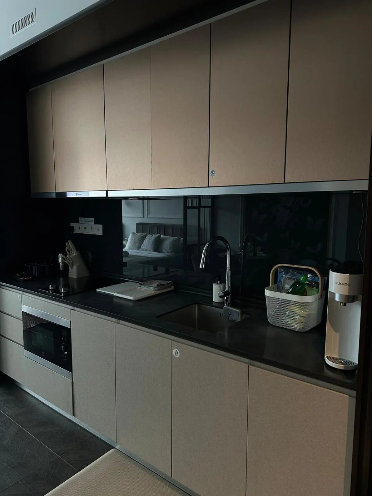 Kitchen or kitchenette in Scarletz Suites KLCC Studio