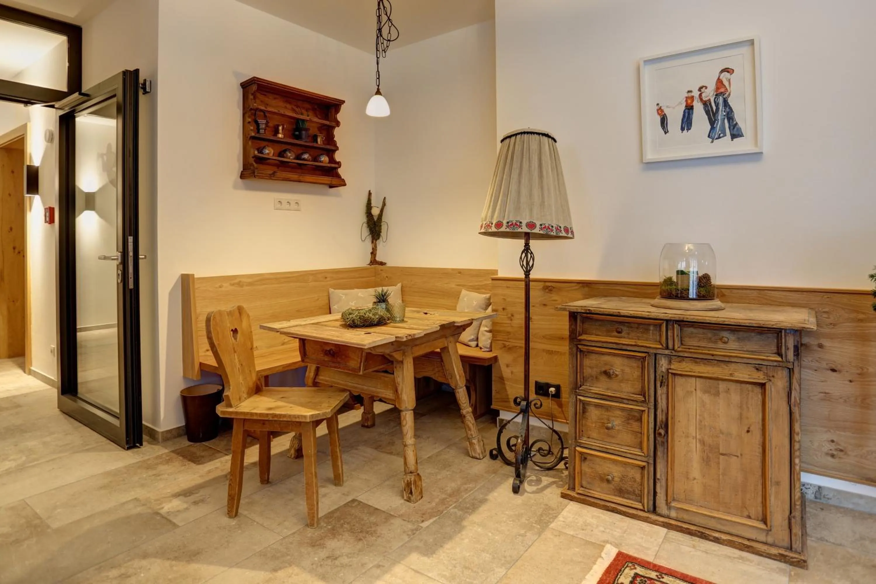 Seating area in Kösslerhof