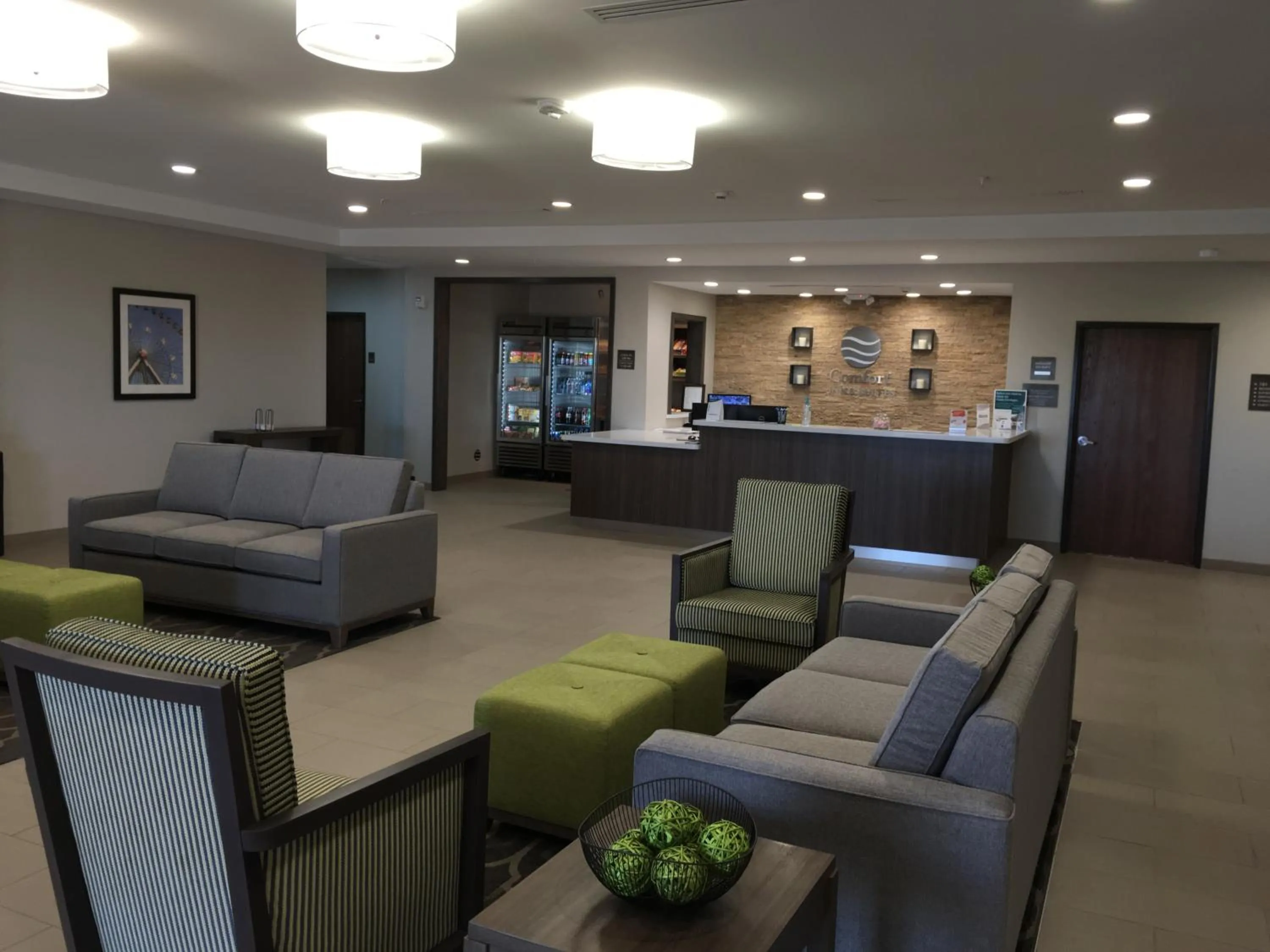 Lobby or reception in Comfort Inn & Suites Snyder