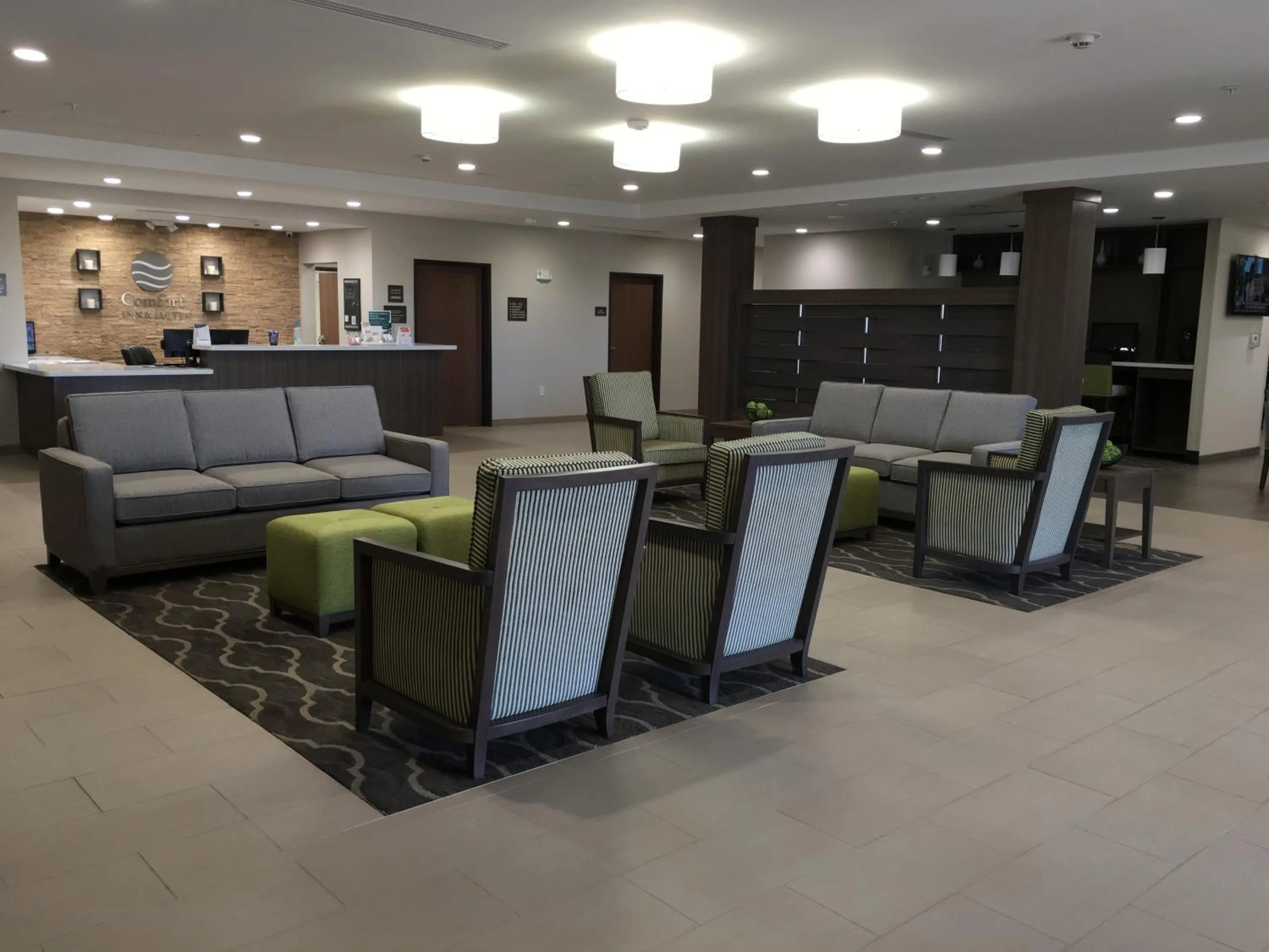 Lobby or reception in Comfort Inn & Suites Snyder