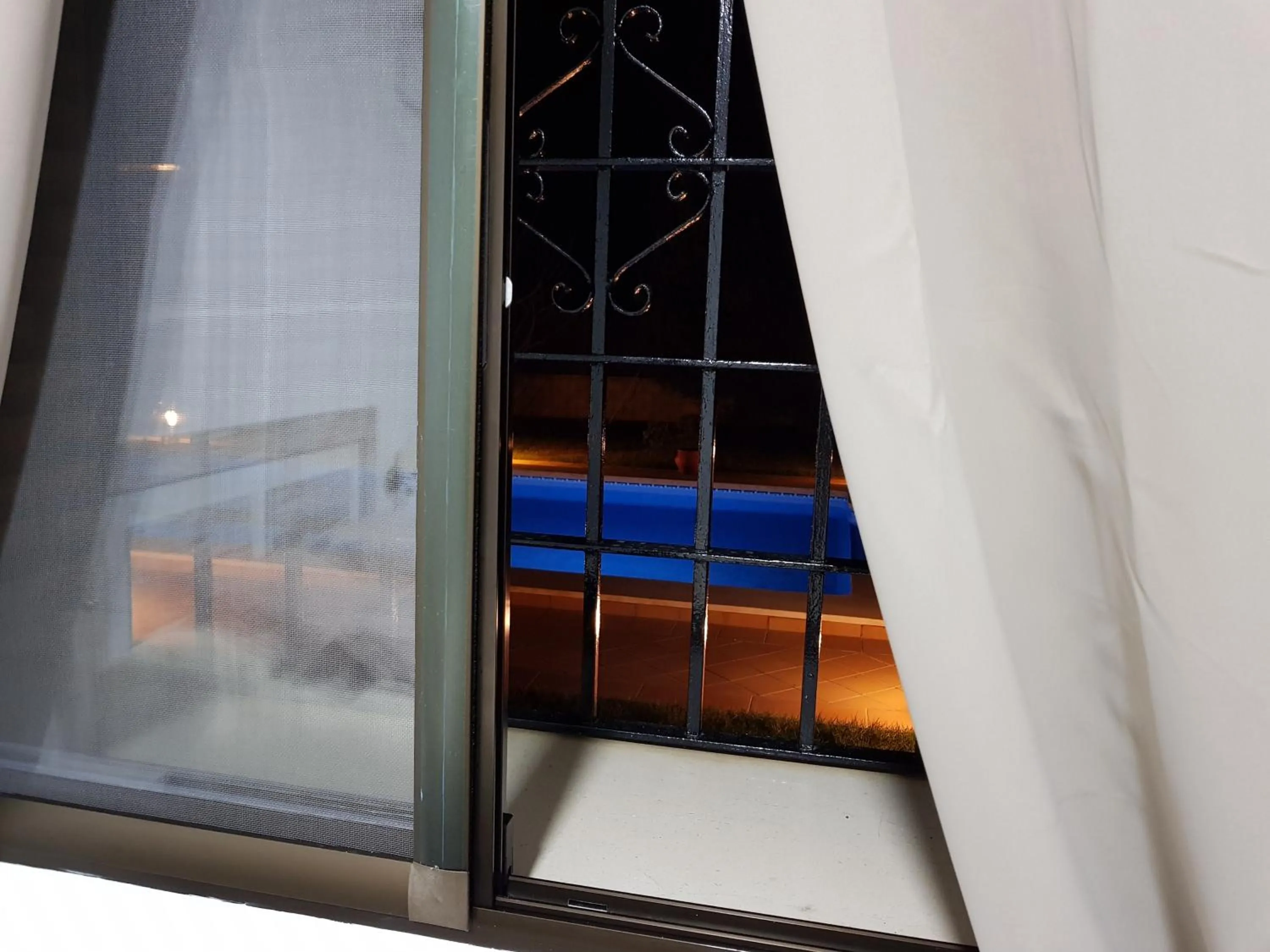 Garden view in El Manantial B&B