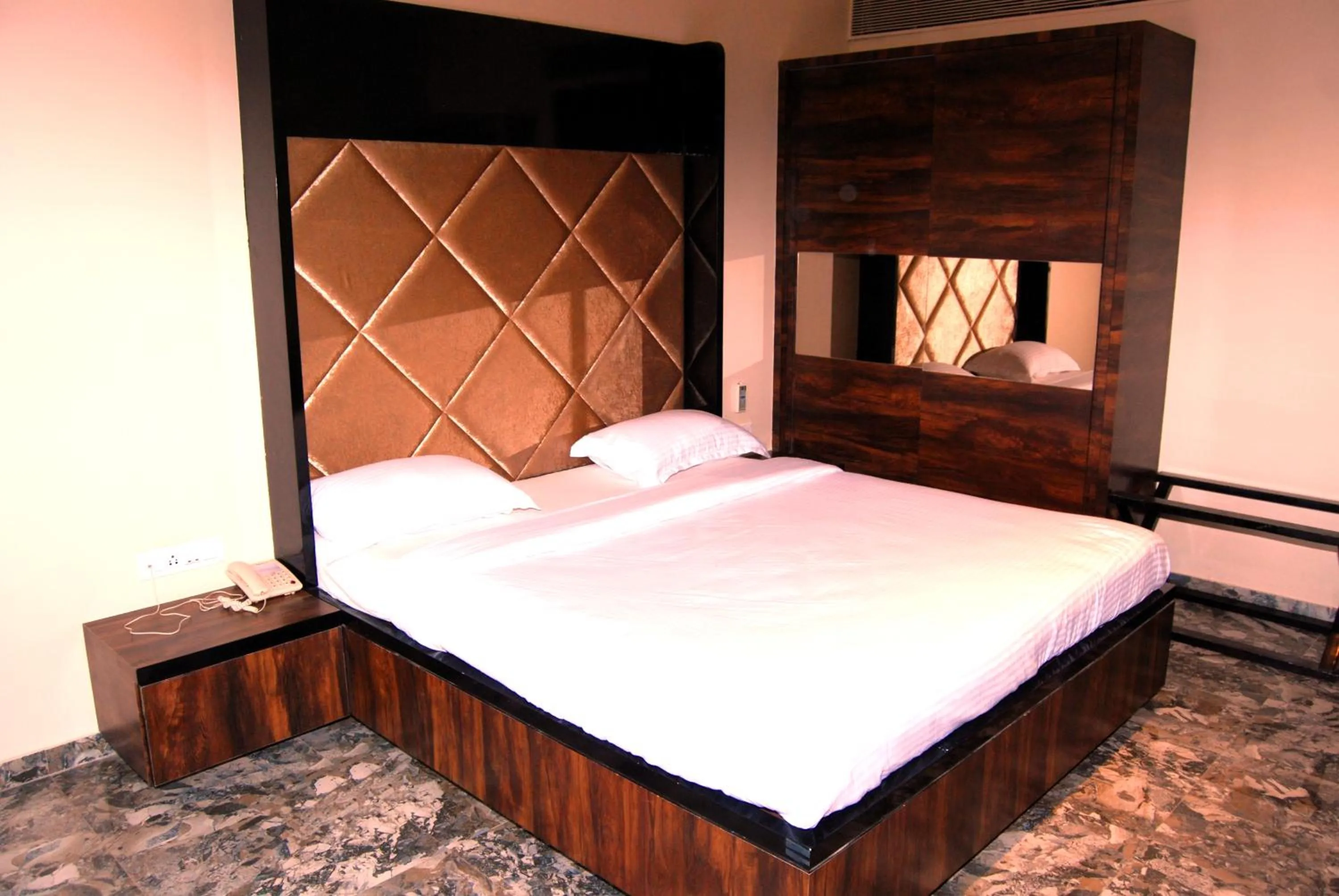 Photo of the whole room, Bed in Hotel Apaar