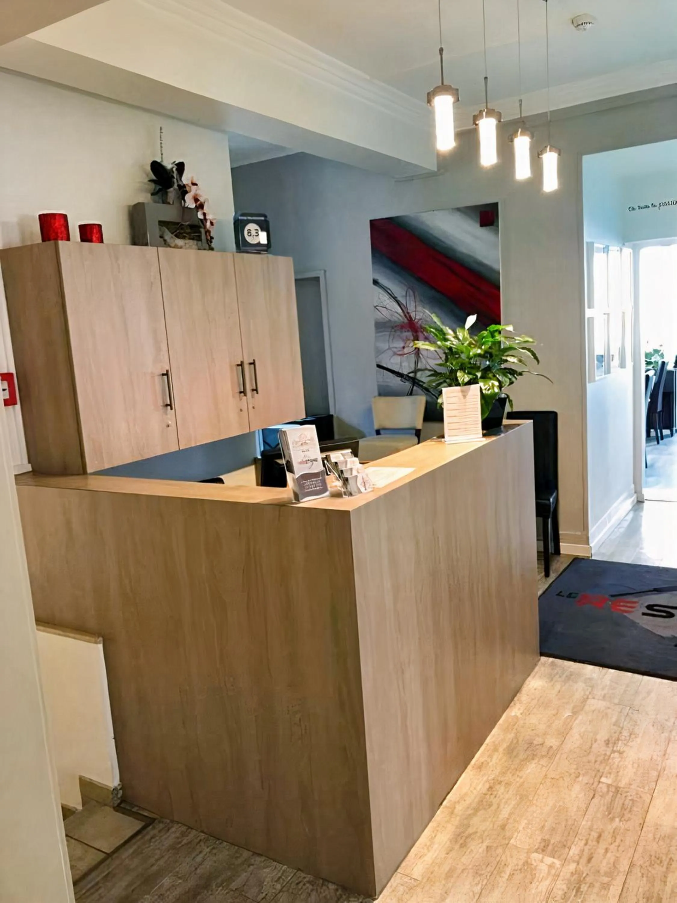 Lobby or reception in Hotel Herckmans