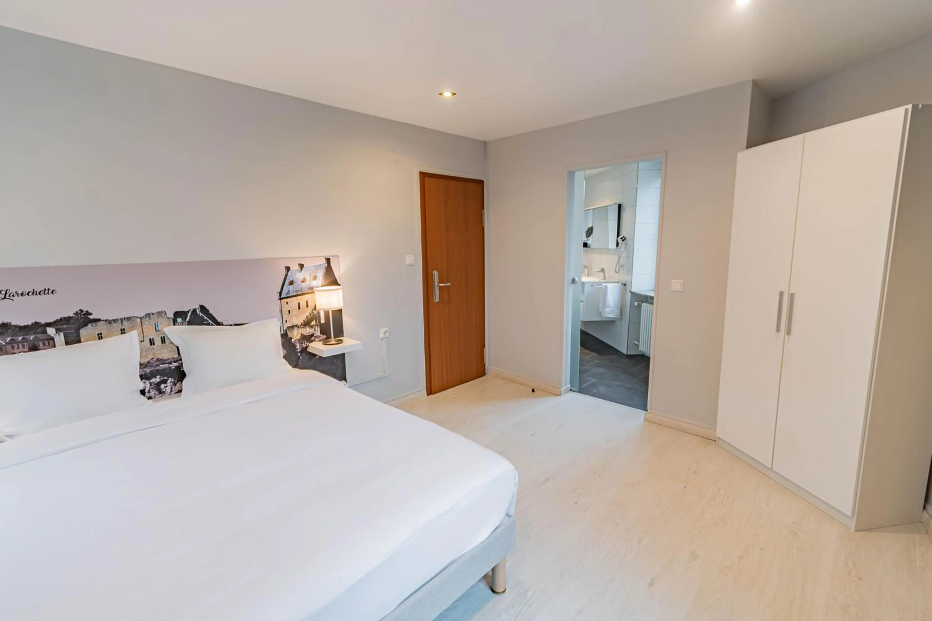 Bed in Hotel Herckmans