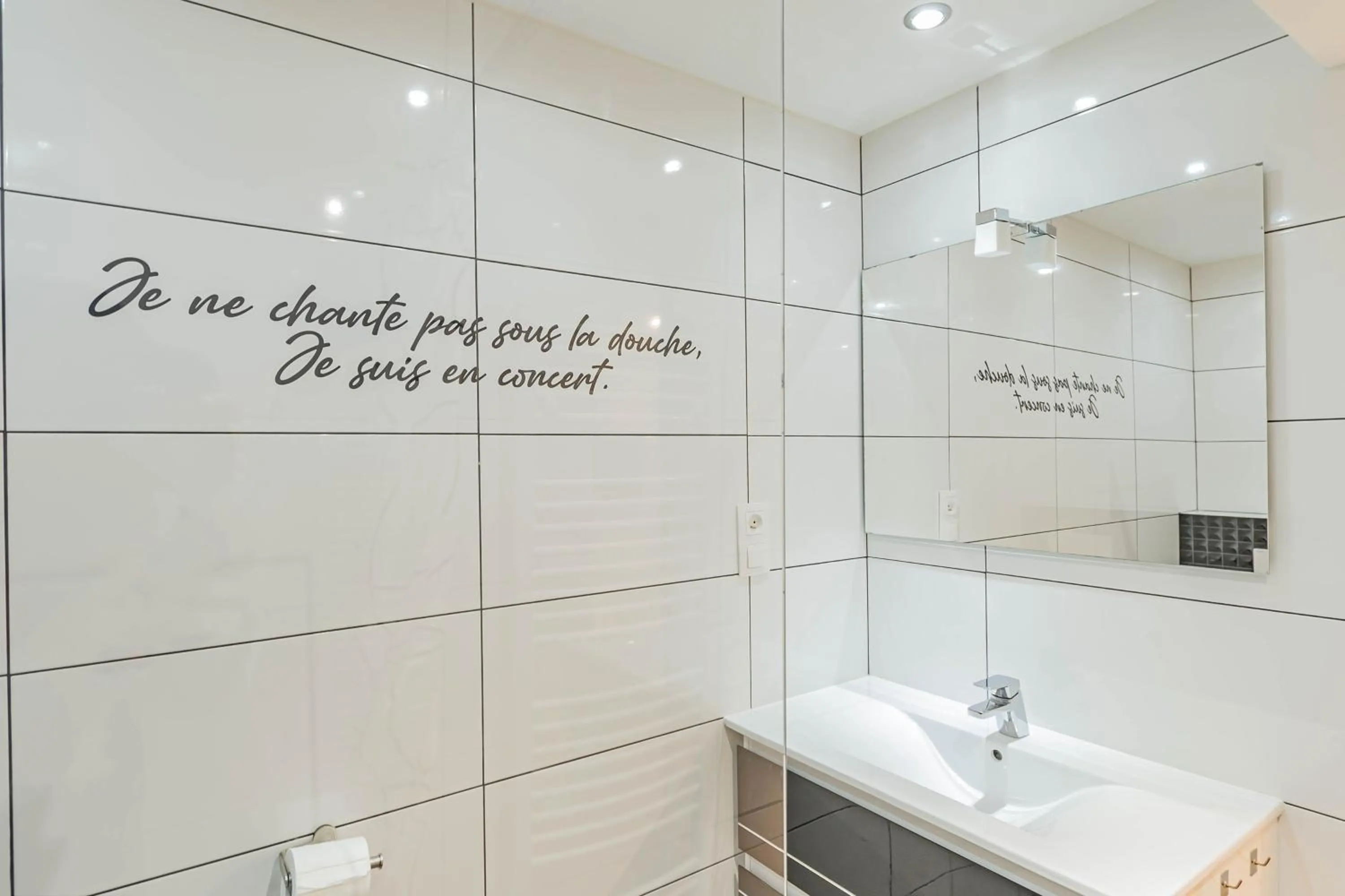 Bathroom in Hotel Herckmans