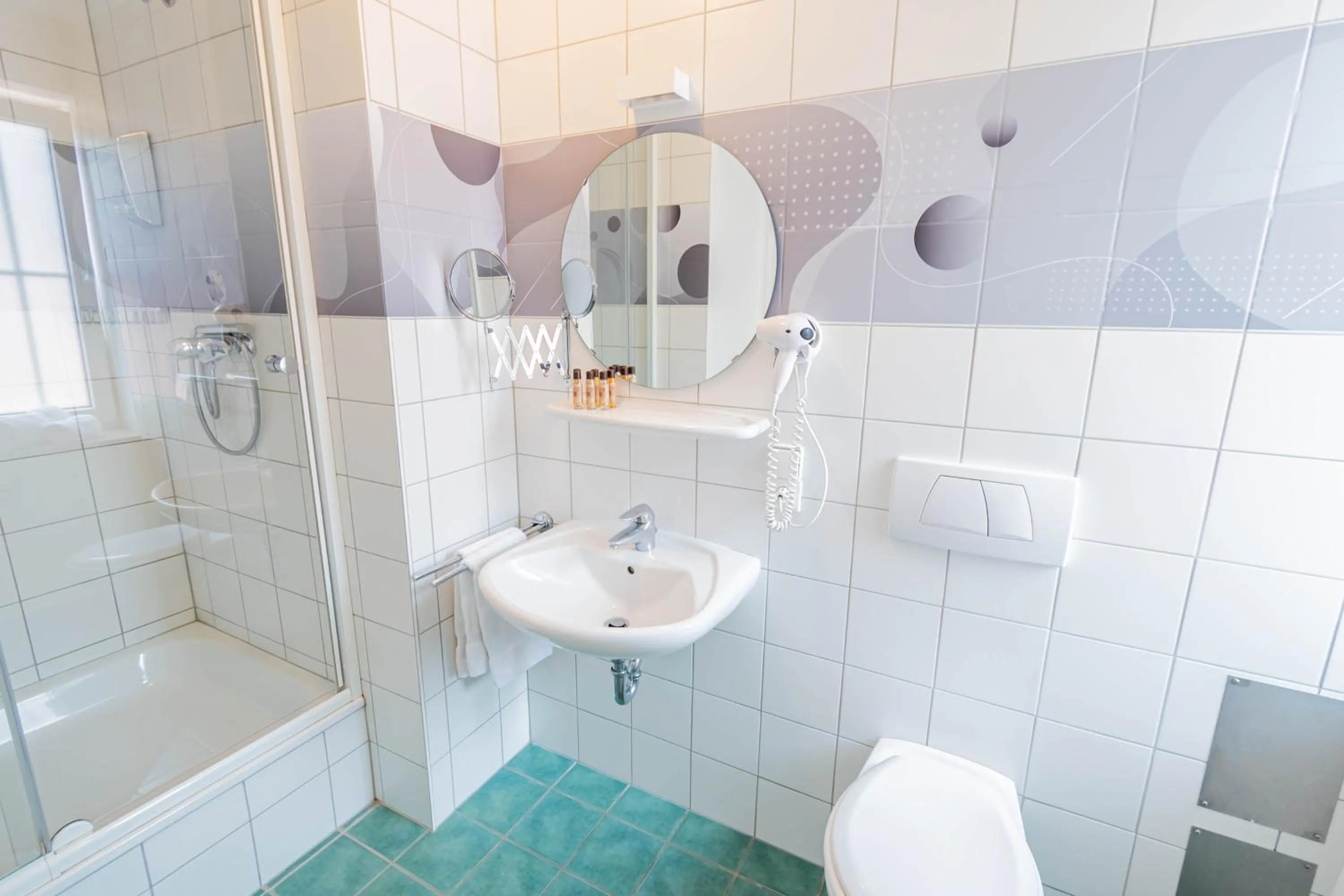 Shower in Hotel Herckmans