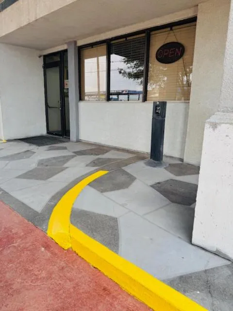 Property building in Plaza Inn