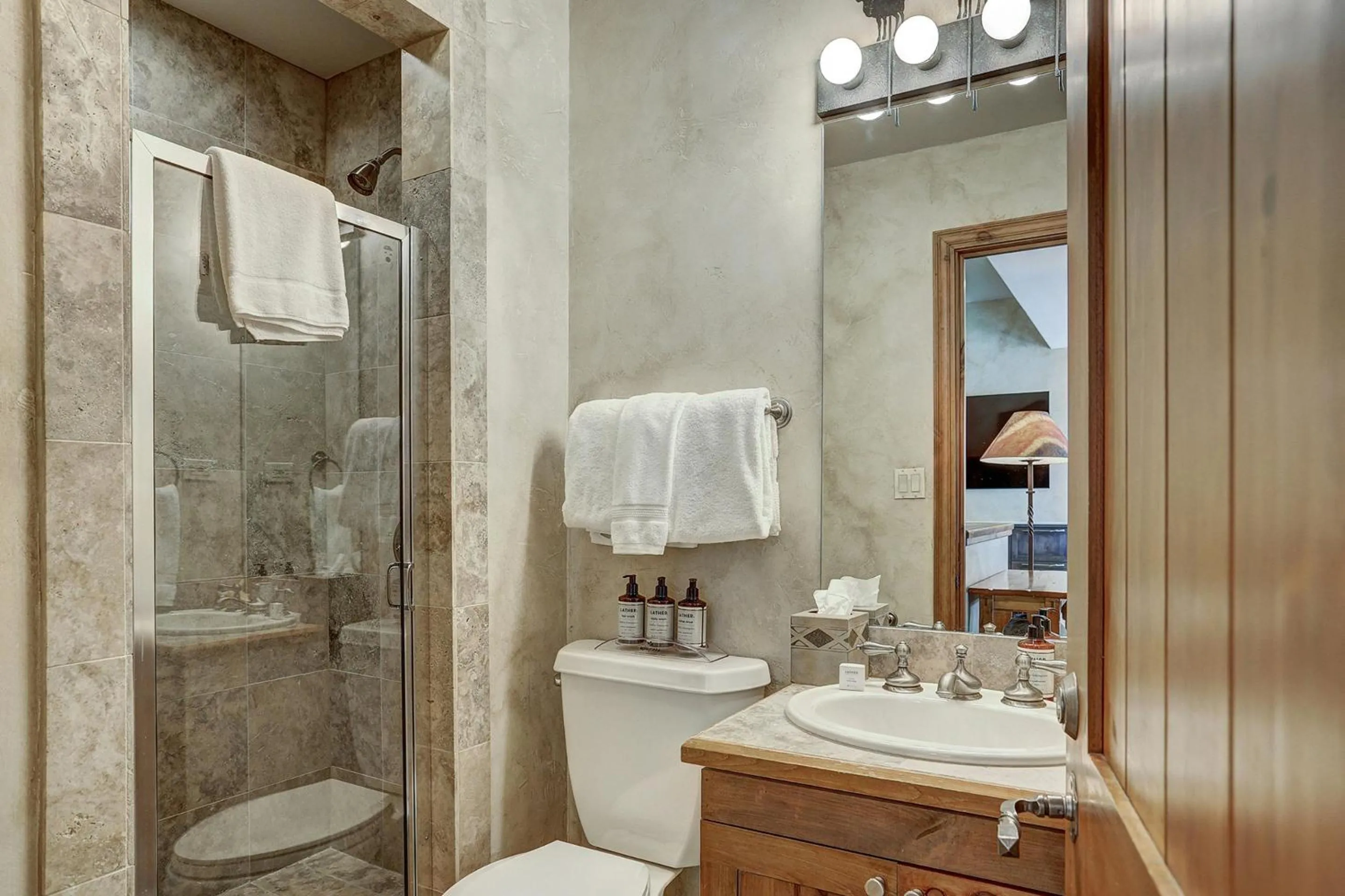 Bathroom in Elkhorn Lodge, A Vail Resorts Property