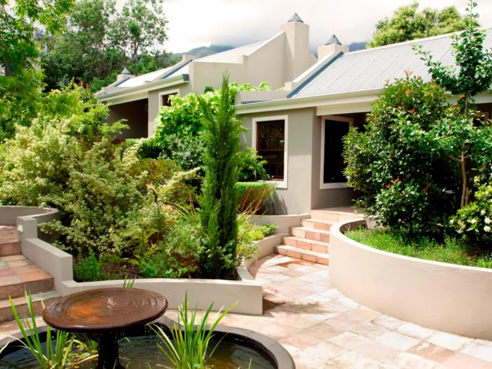 Garden in Schoone Oordt Country House