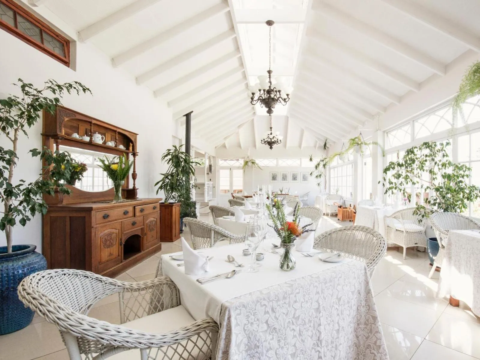 Dining area in Schoone Oordt Country House