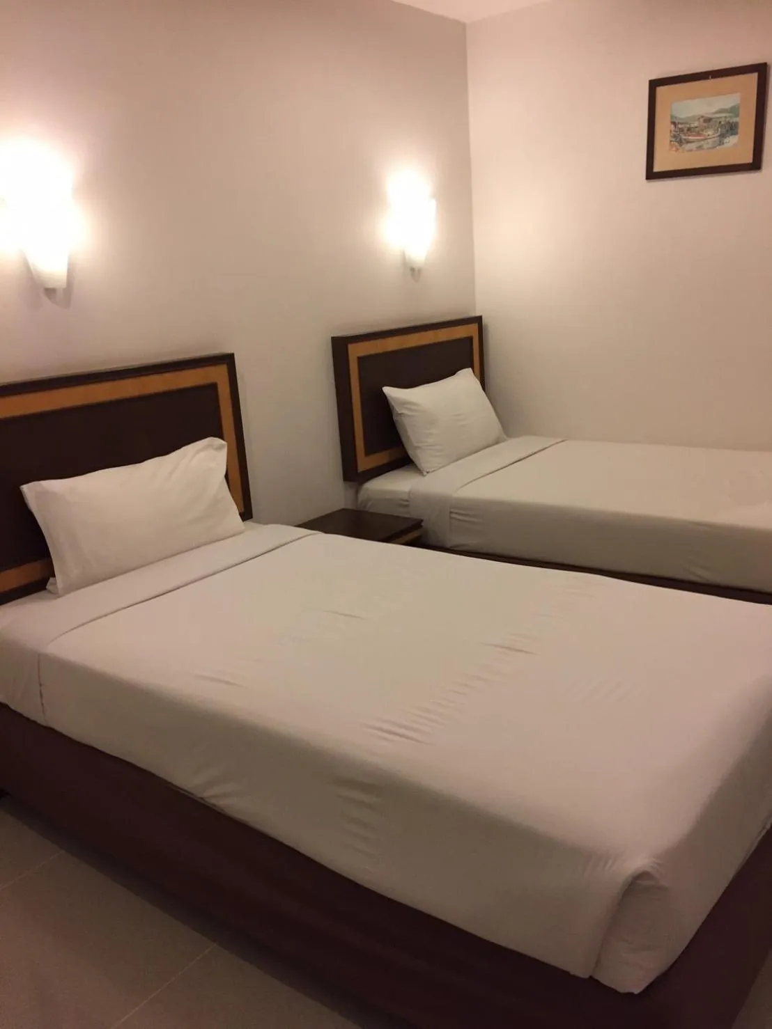 Bed in KP Hotel Udonthani