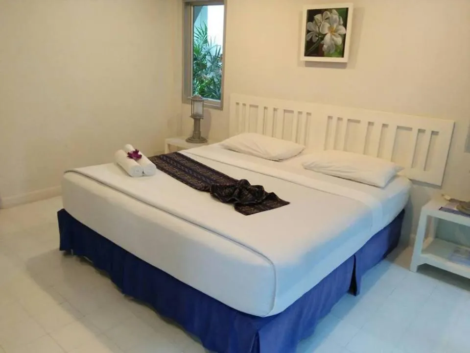 Bed in Blue Sky Resort