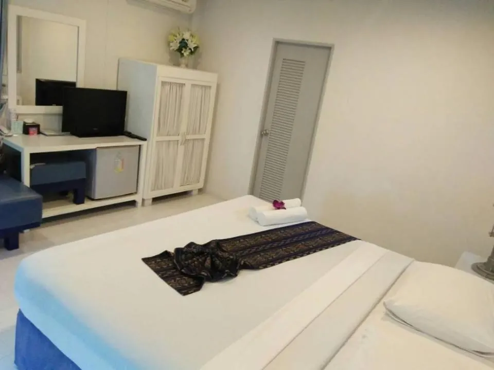 Bed in Blue Sky Resort