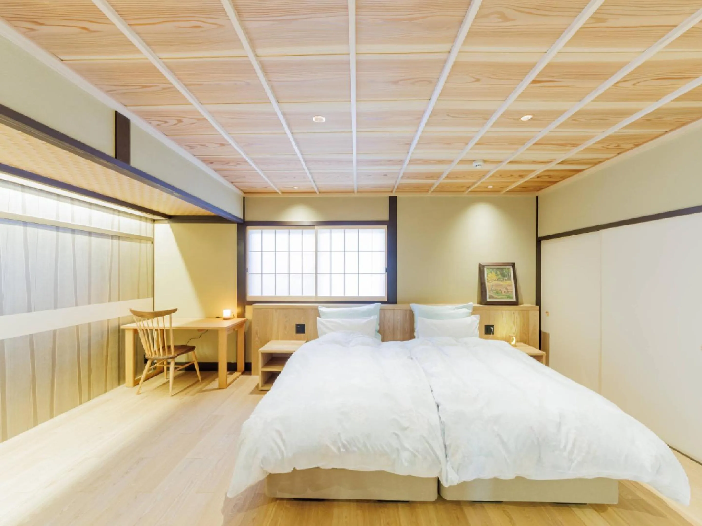 Photo of the whole room, Bed in Ryokan Kigusuriya