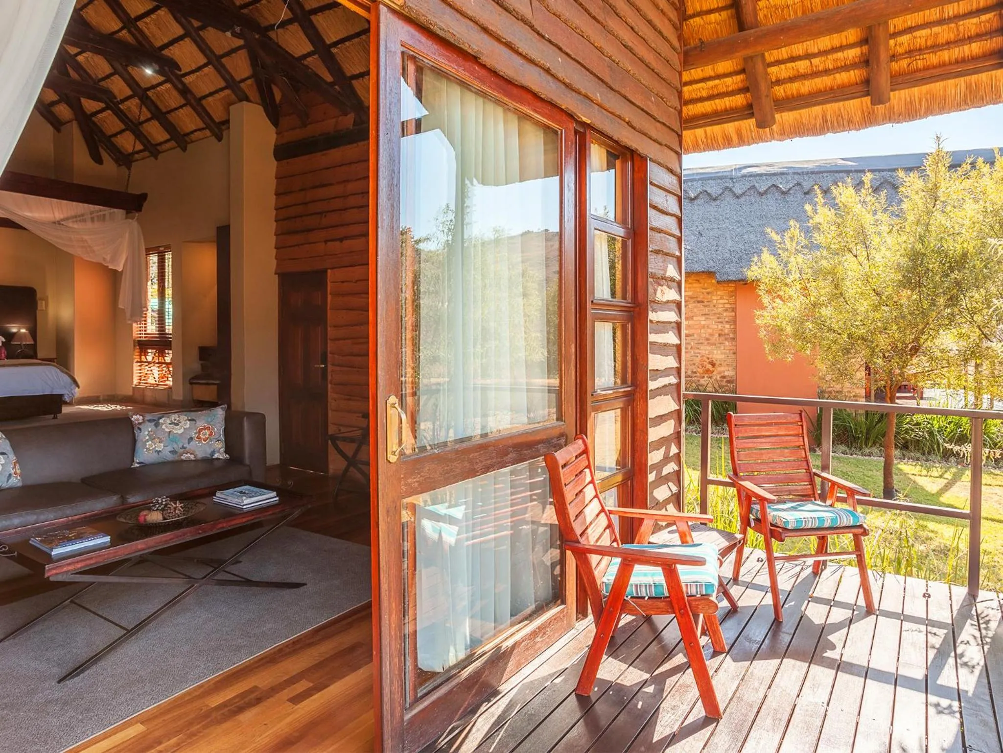 Patio in Kloofzicht Lodge & Spa