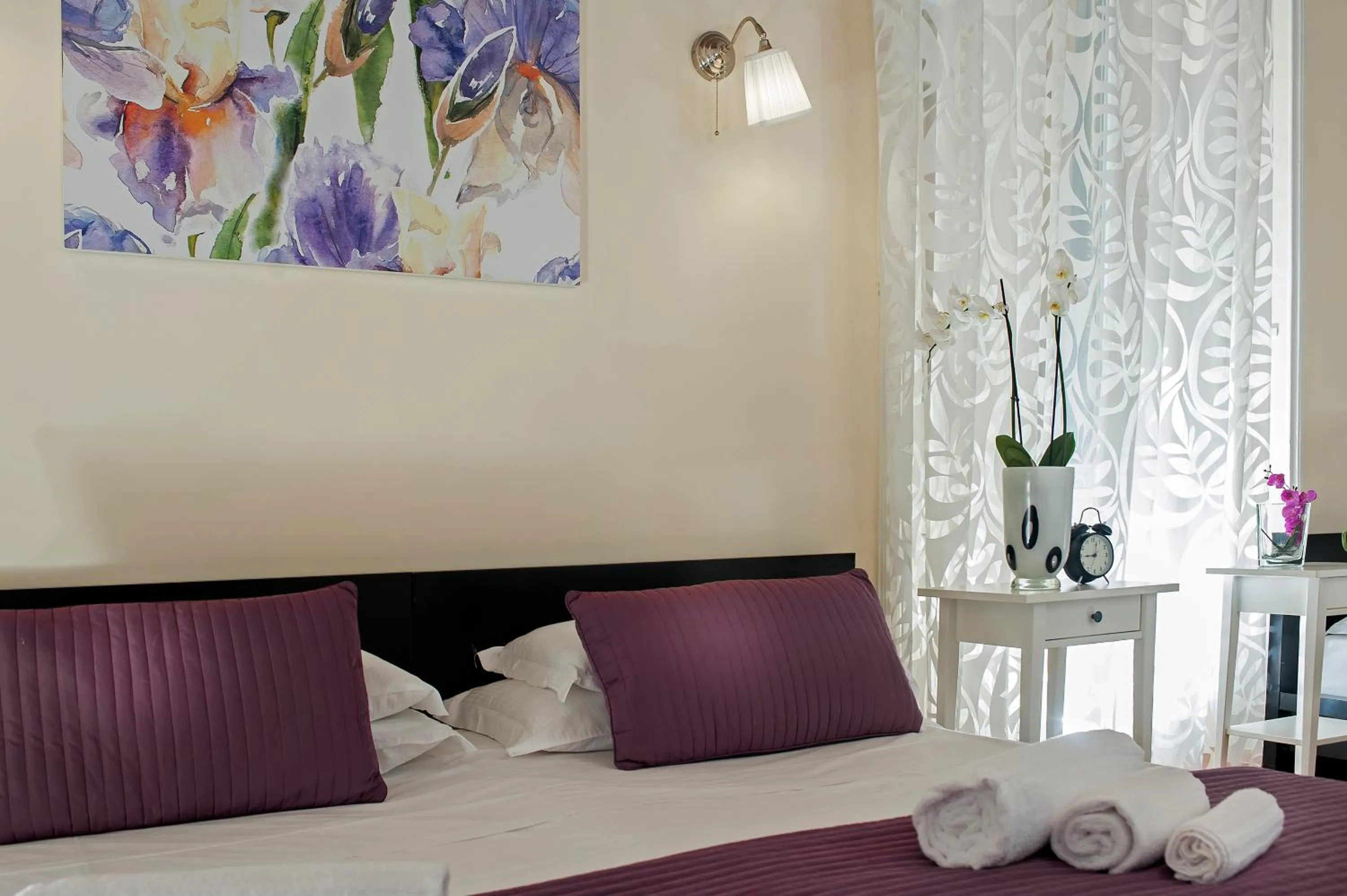 Bedroom, Bed in FL Apartments Charming Flat in the heart of Trastevere