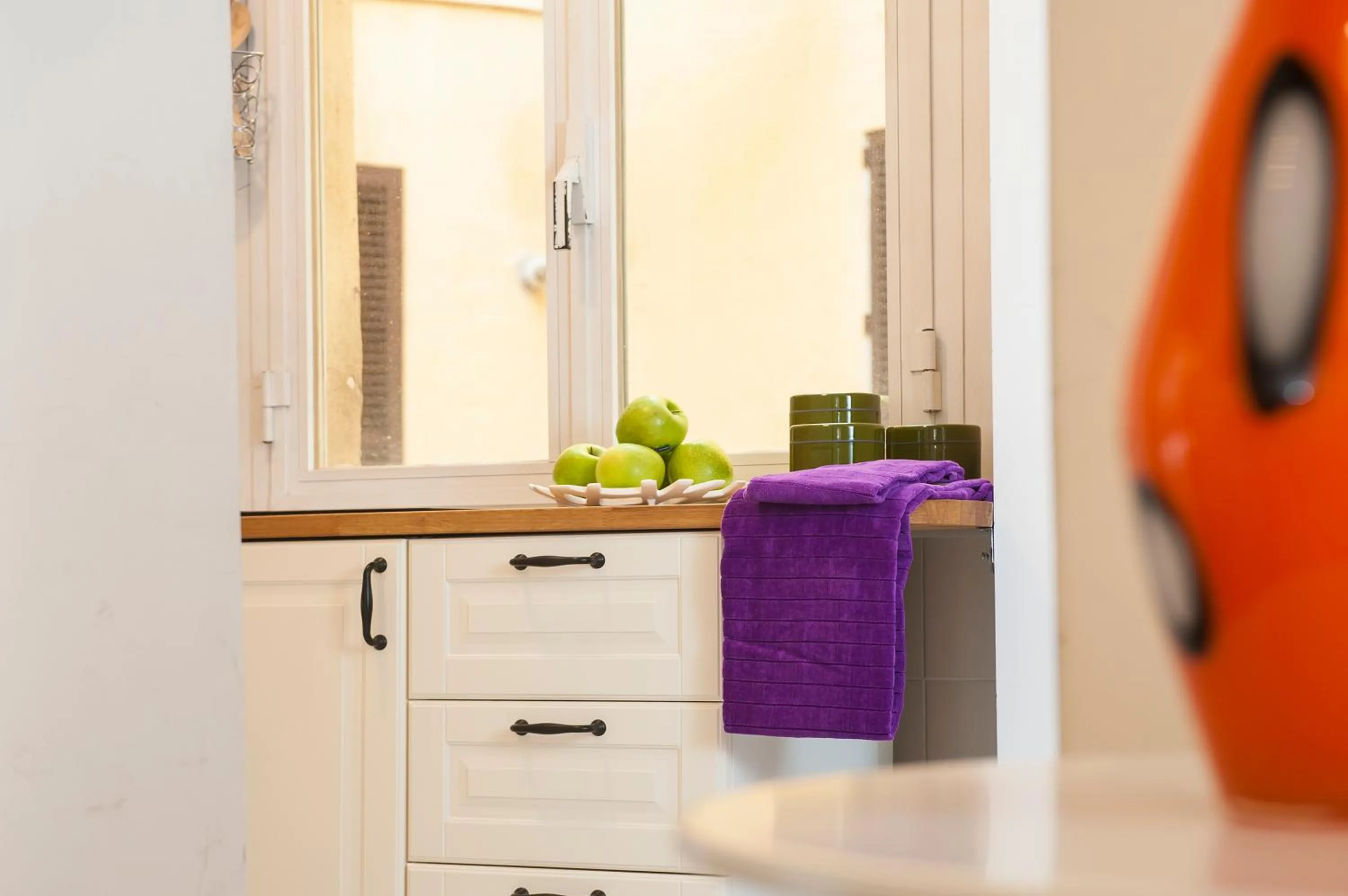 Kitchen or kitchenette in FL Apartments Charming Flat in the heart of Trastevere