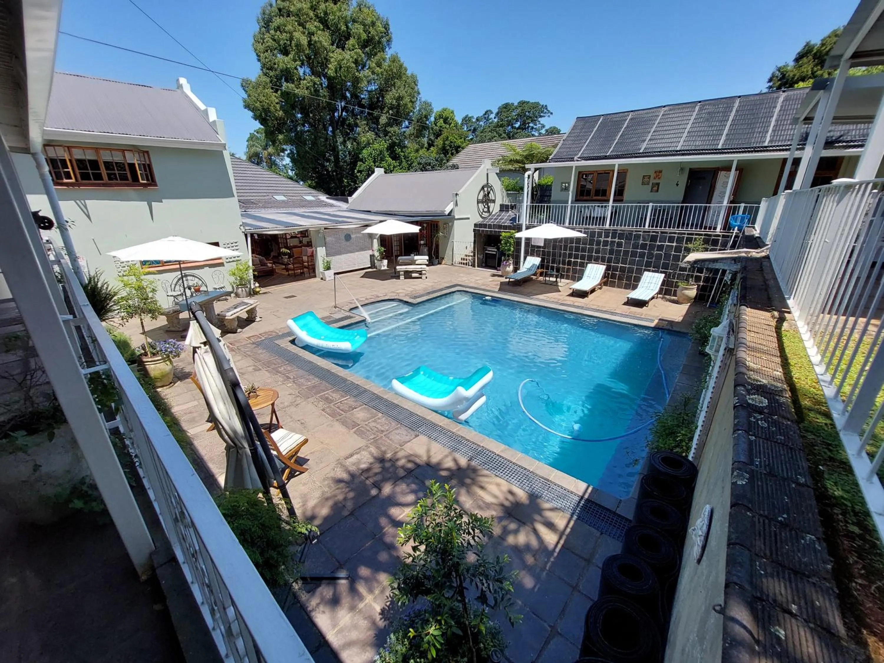 Pool view in Apartment 7 On Oakleigh