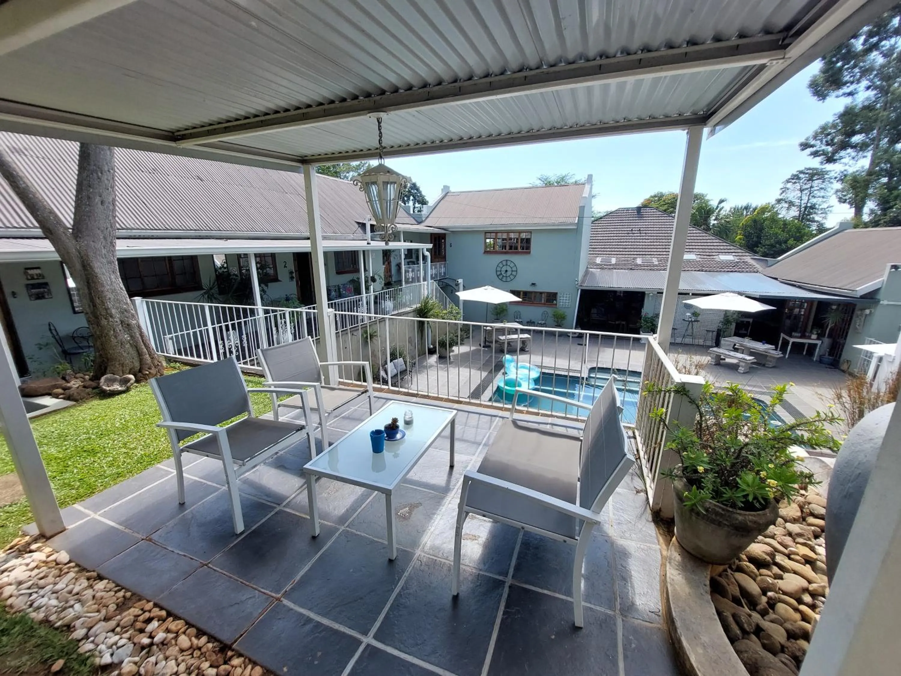 Patio in Apartment 7 On Oakleigh